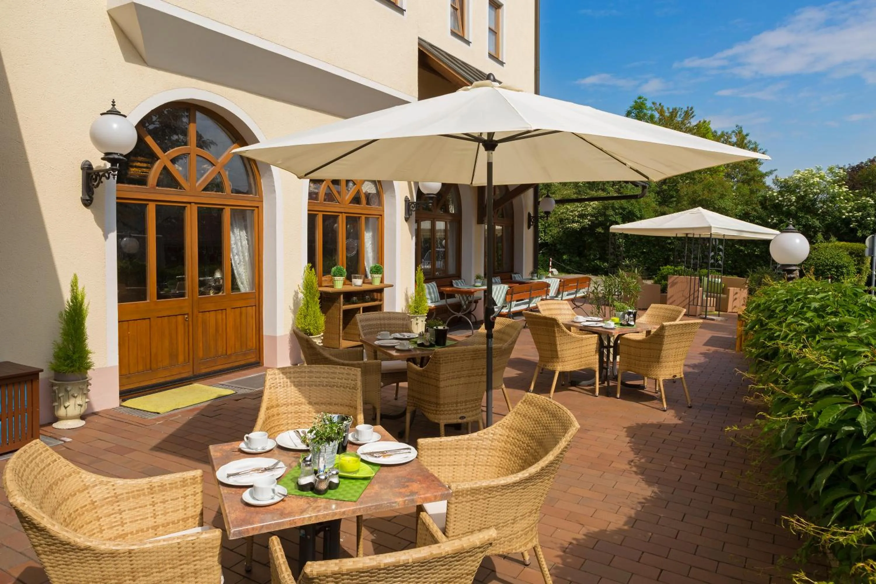 Balcony/Terrace in Hotel Hoyacker Hof