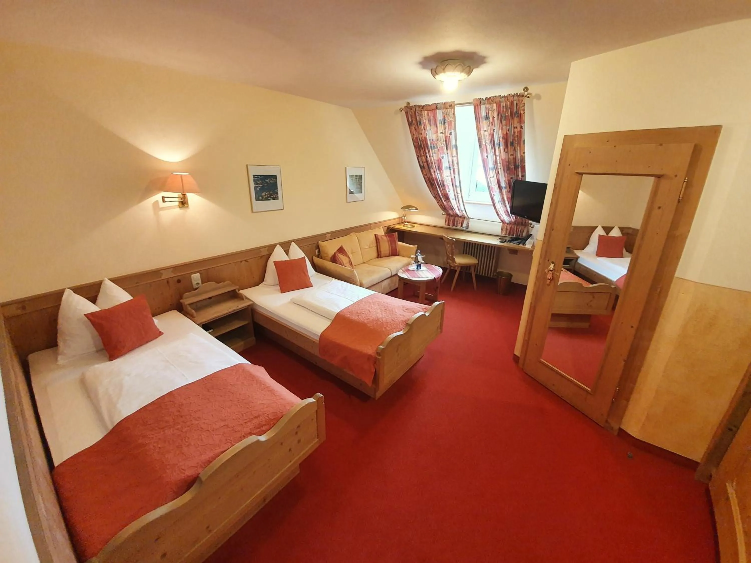 Bedroom, Bed in Hotel Hoyacker Hof