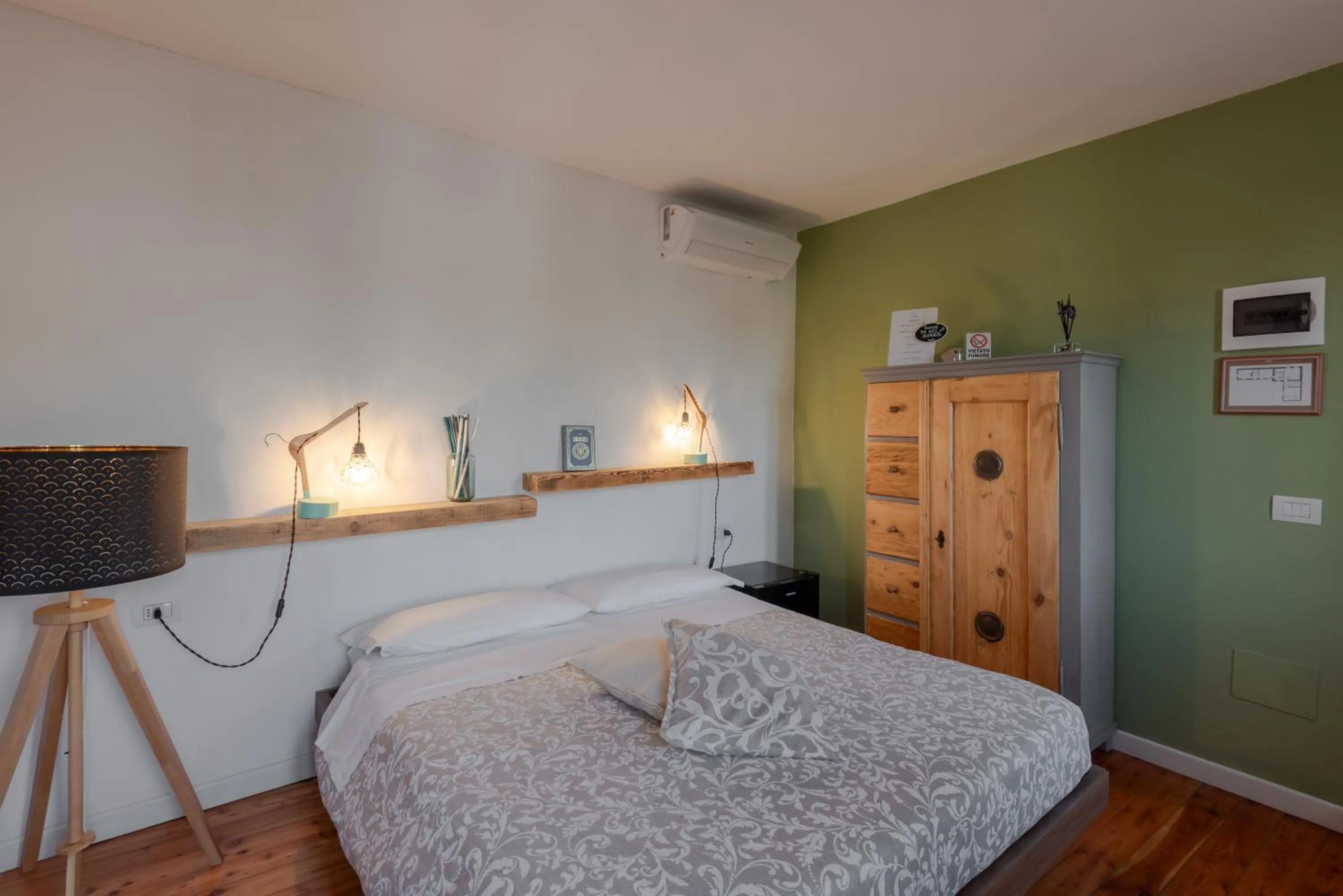 Bed in BACARìA BED&BREAKFAST