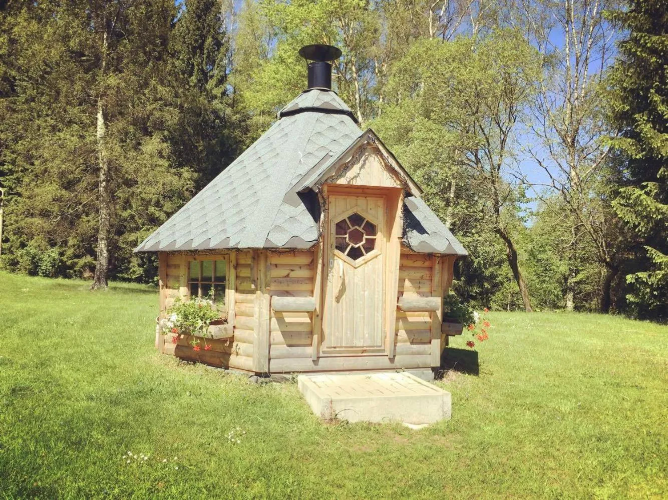 BBQ facilities in Waldhotel Berghof