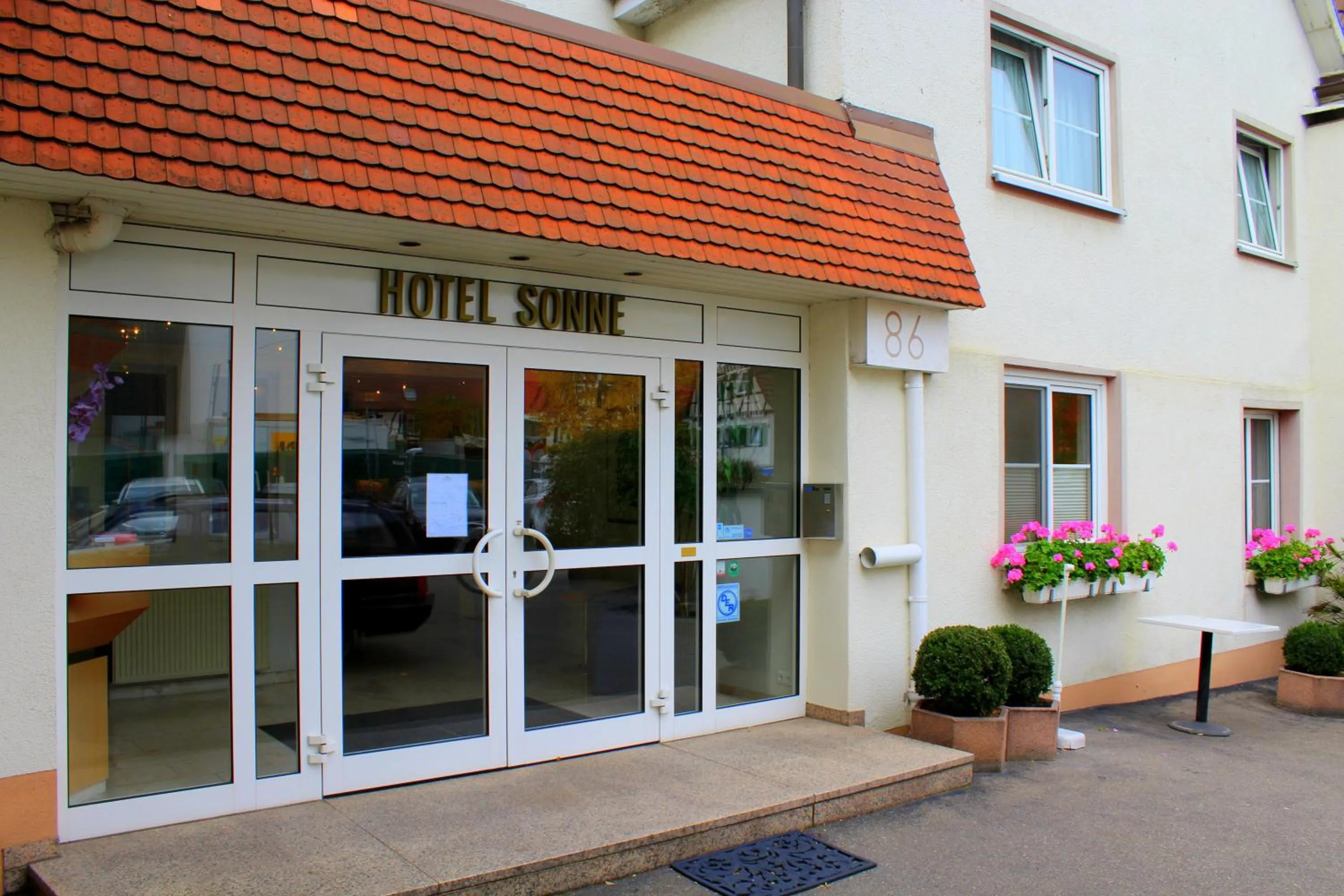 Facade/entrance in Hotel Sonne