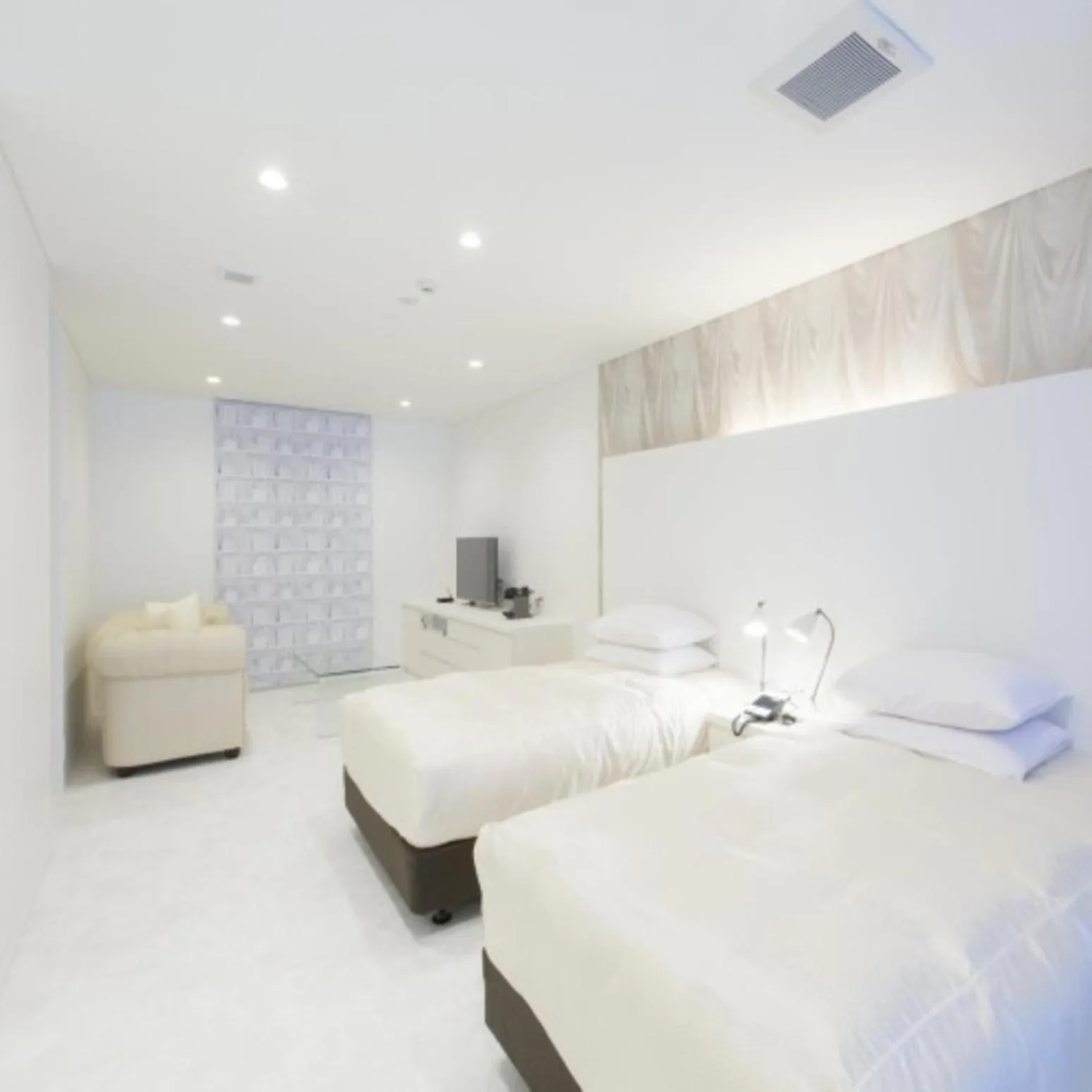 Bed in Namari Onsen Kokoro No Toki Jusangatsu