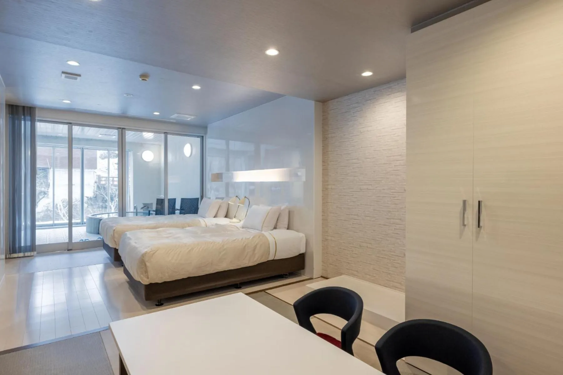 Bed in Namari Onsen Kokoro No Toki Jusangatsu