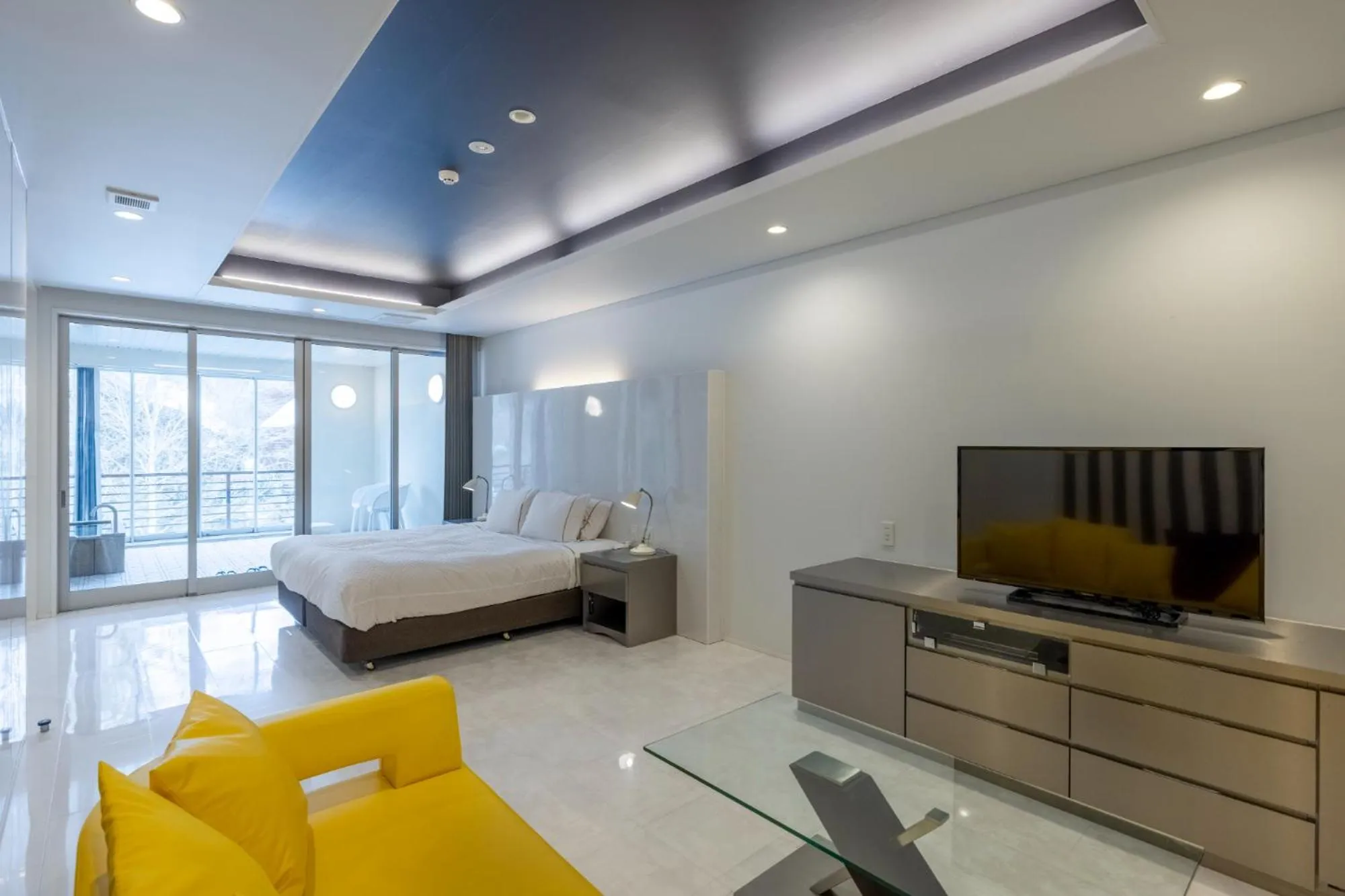 Bed in Namari Onsen Kokoro No Toki Jusangatsu