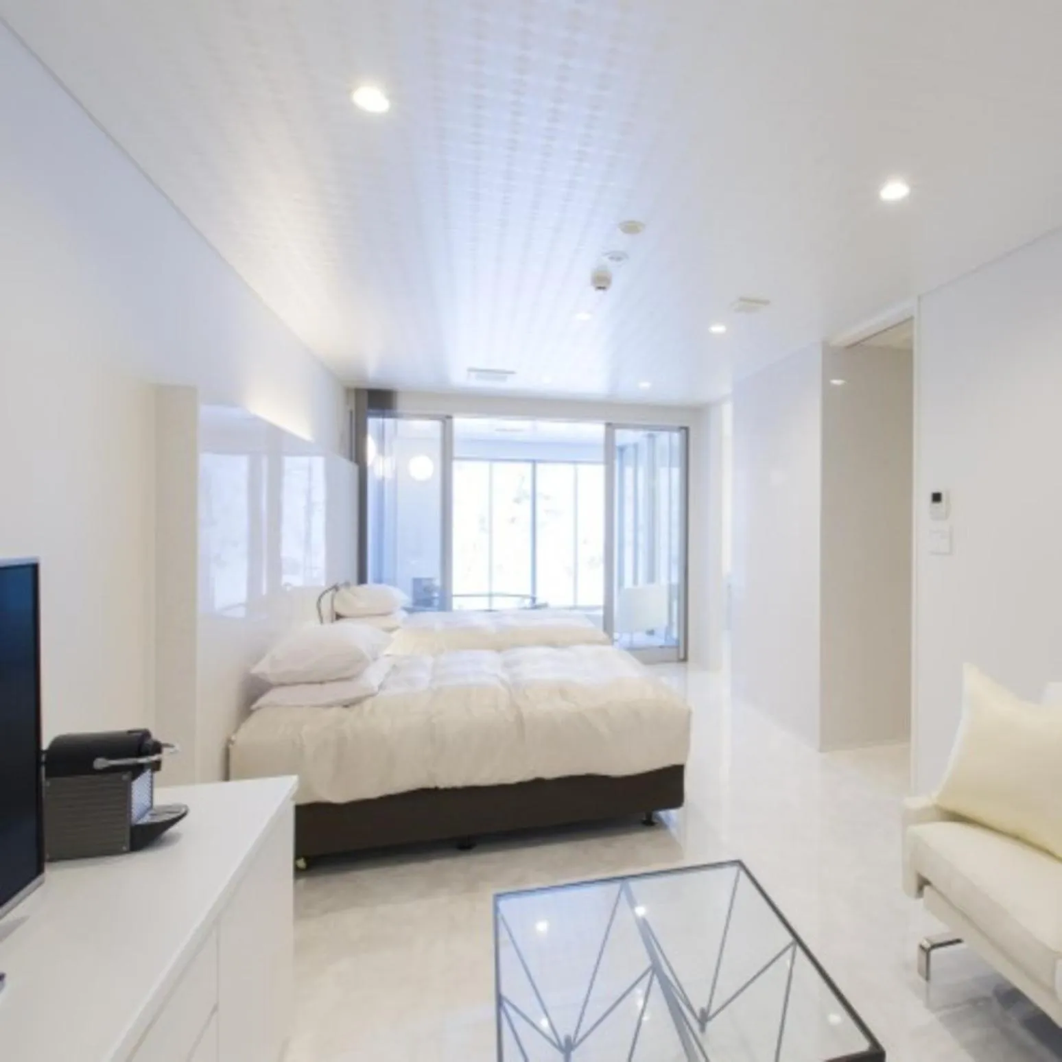 Bed in Namari Onsen Kokoro No Toki Jusangatsu