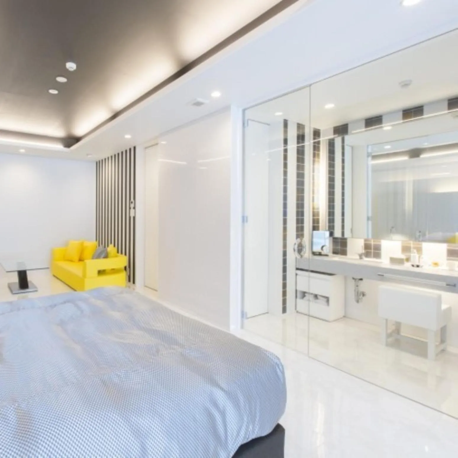 Bed in Namari Onsen Kokoro No Toki Jusangatsu