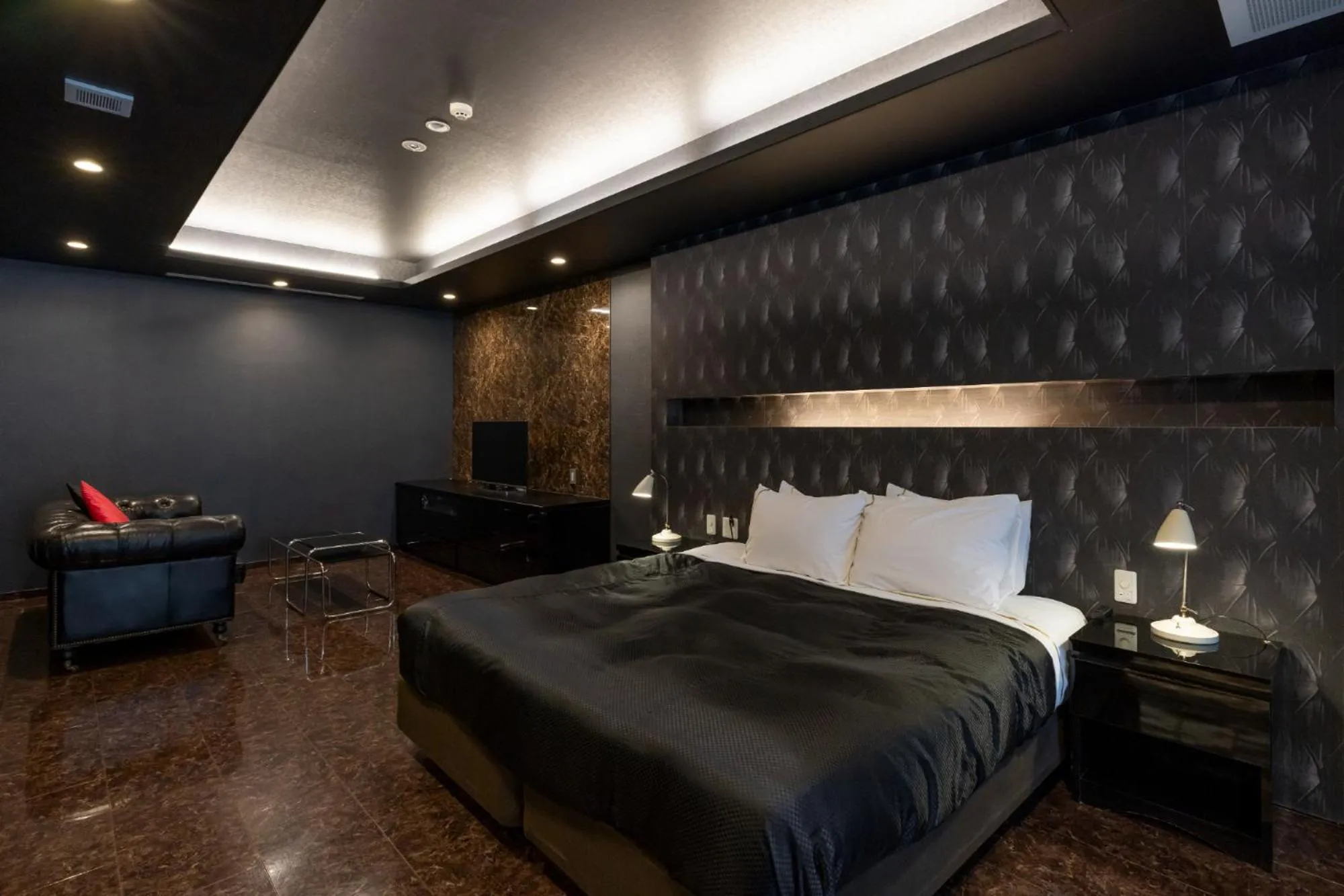 Bed in Namari Onsen Kokoro No Toki Jusangatsu