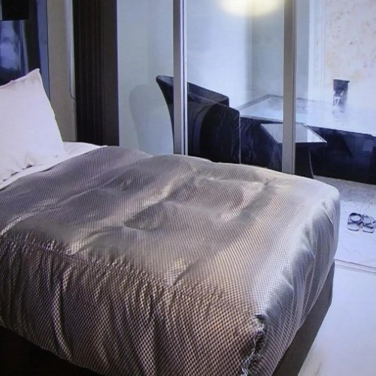 Bed in Namari Onsen Kokoro No Toki Jusangatsu