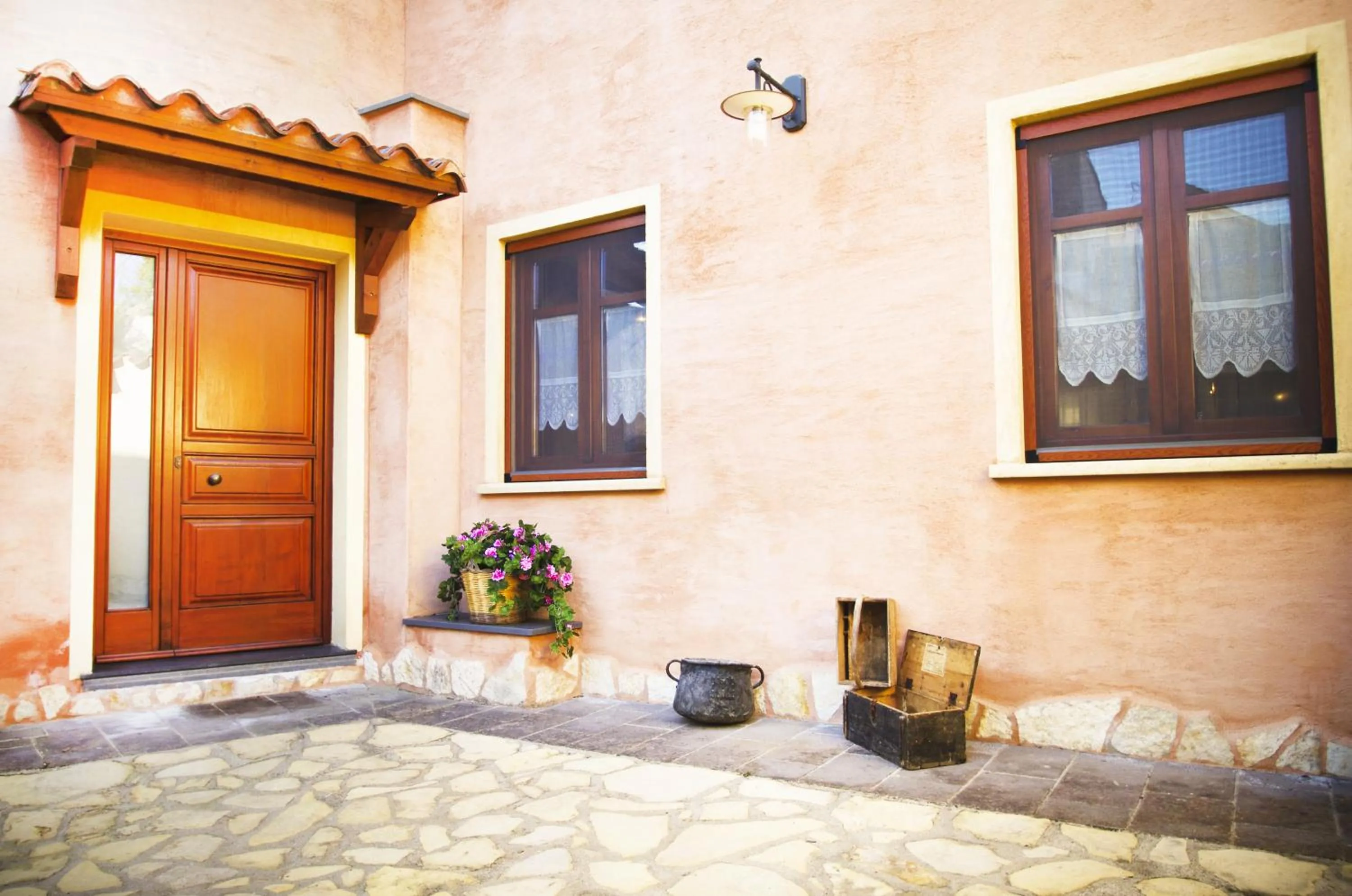 Patio in D¿jala - B&B de Charme