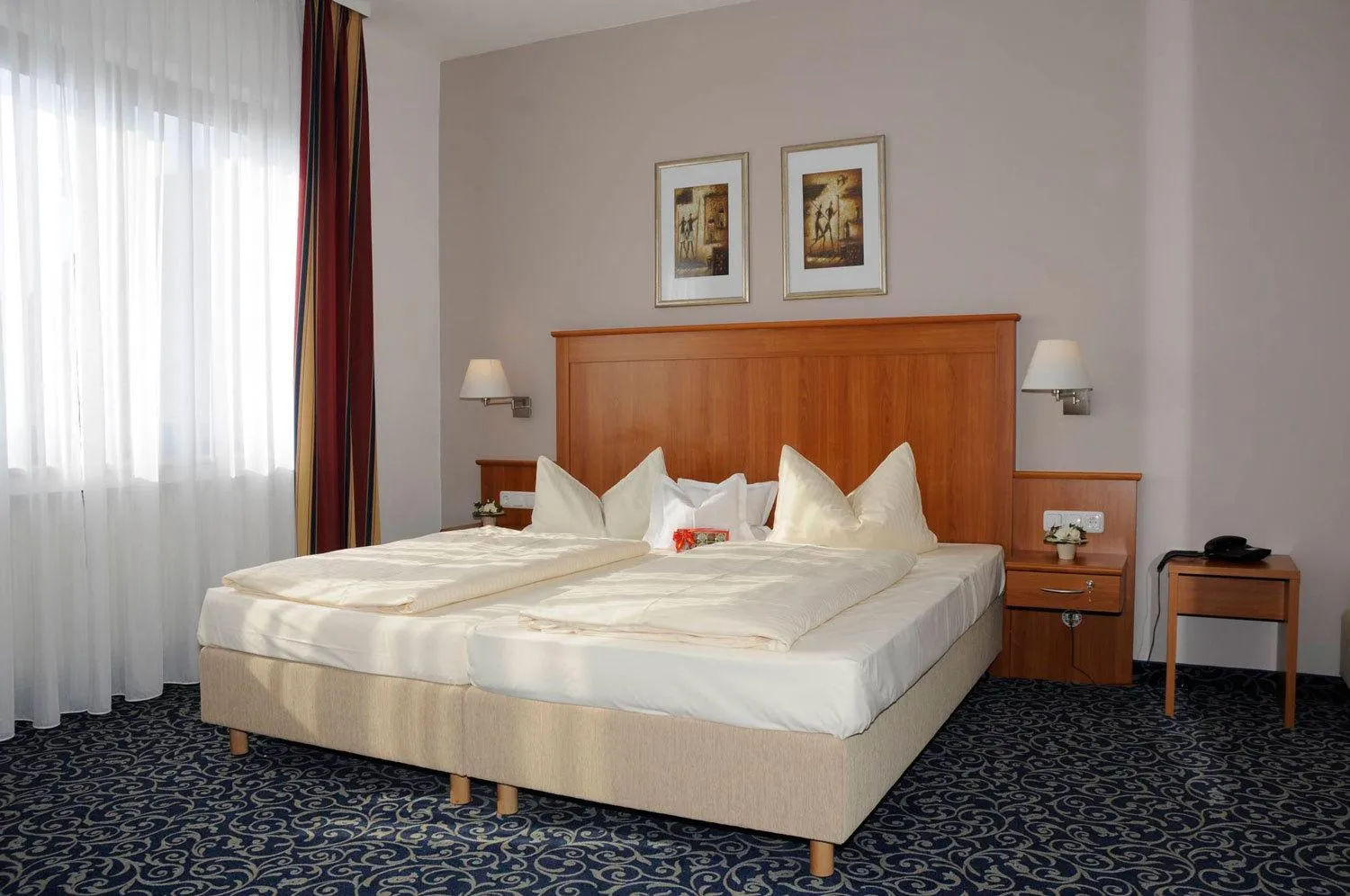 Bed in Hotel Göller