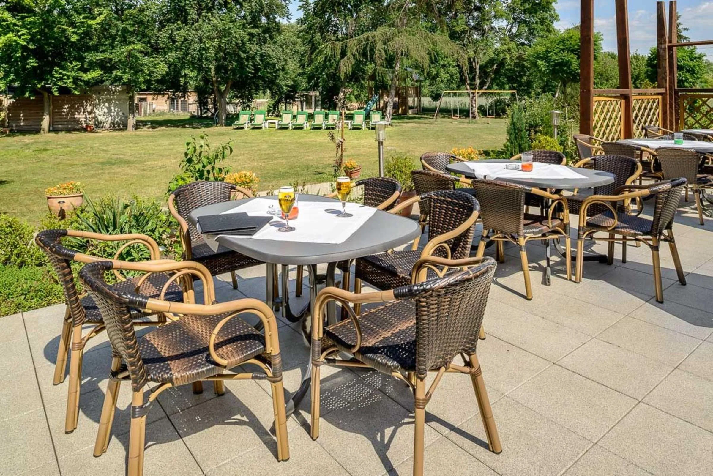 Garden in Hotel Göller
