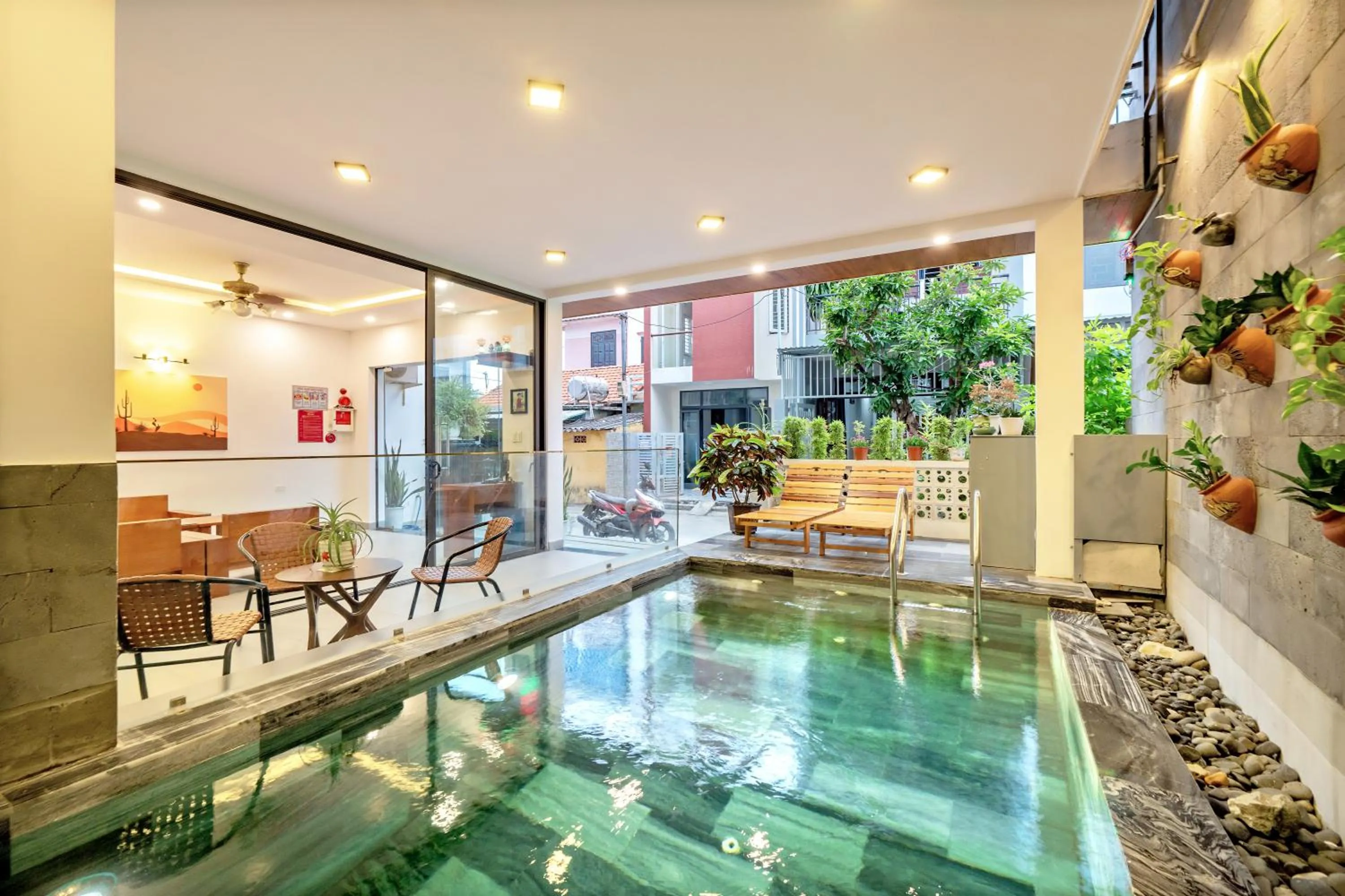 Pool view in Tam Hong Phuc Homestay Hoi An