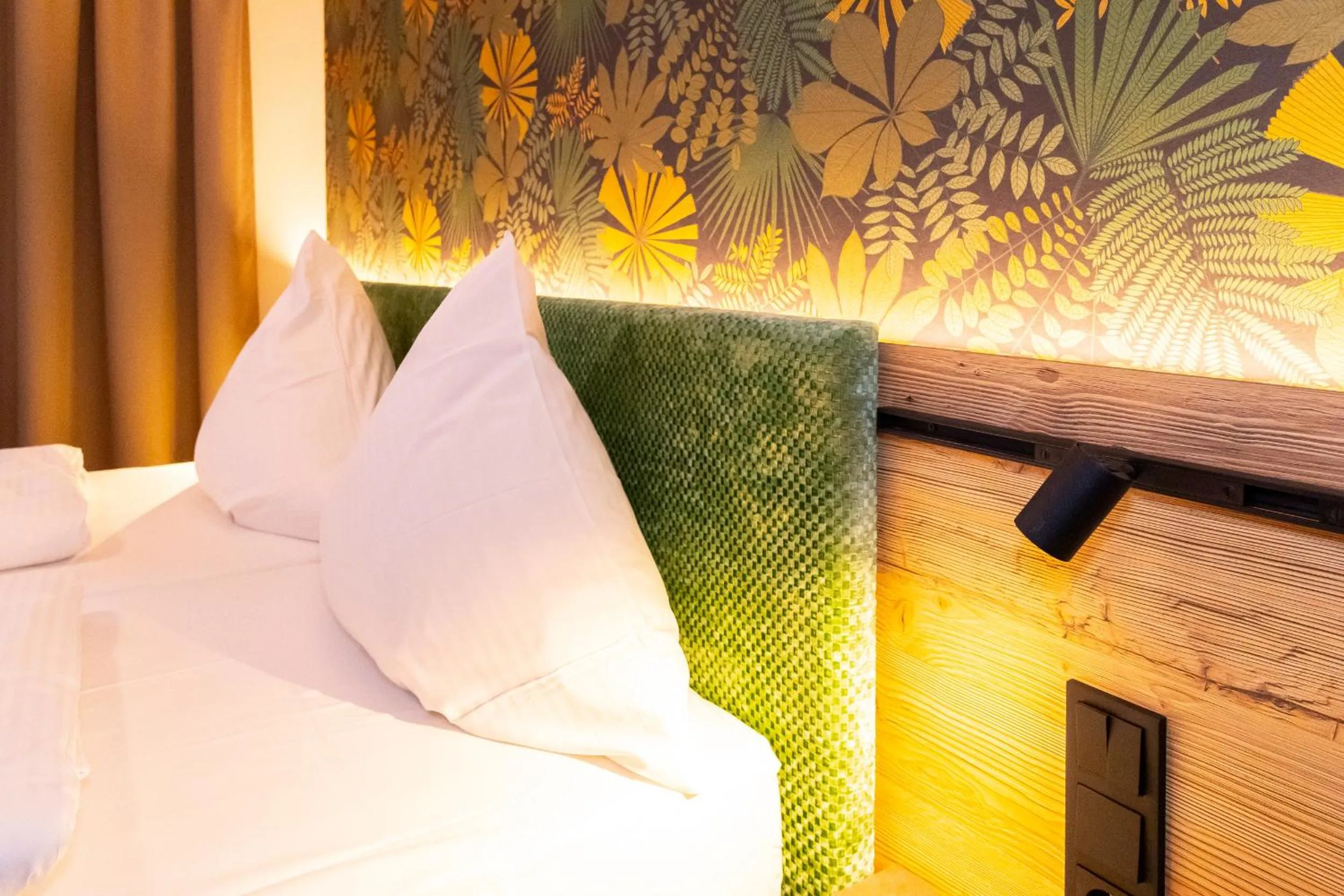 Bed in Hotel Waldmühle