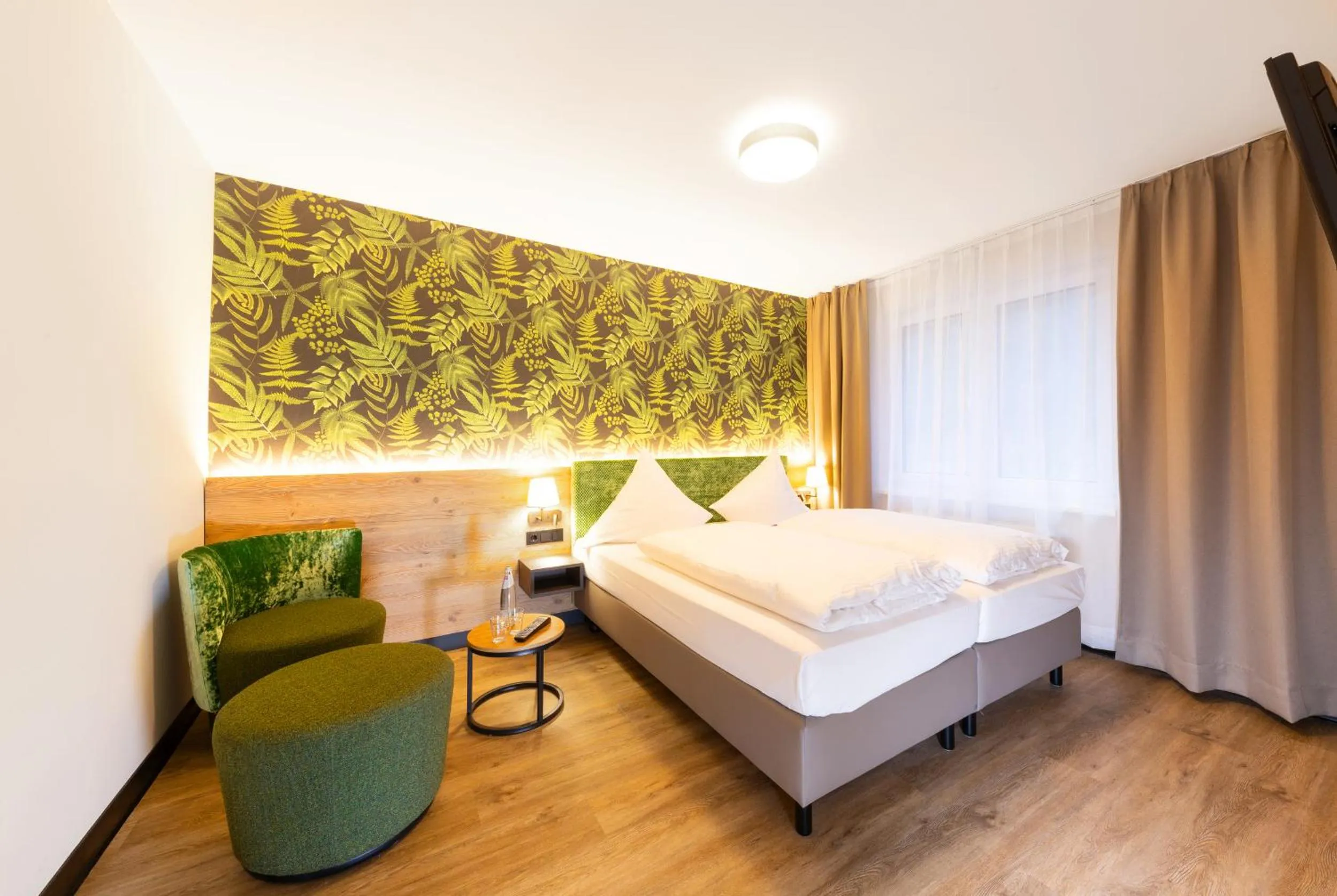 Photo of the whole room, Bed in Hotel Waldmühle