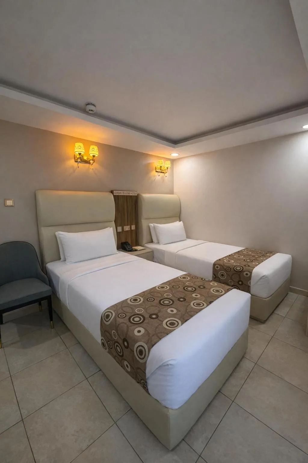 Bed in Jordan Seasons Hotel