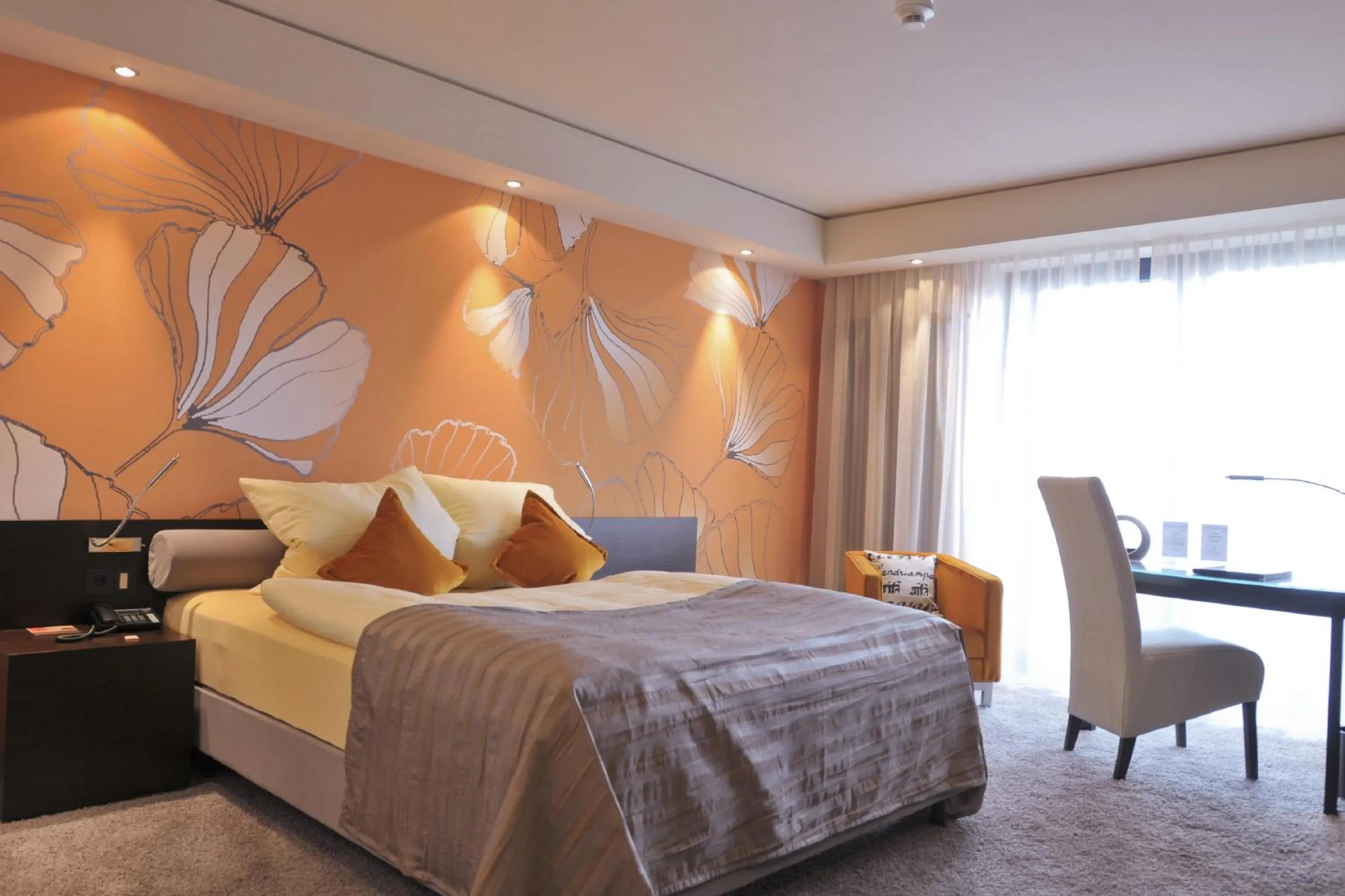 Bedroom, Bed in Atrium Hotel Mainz