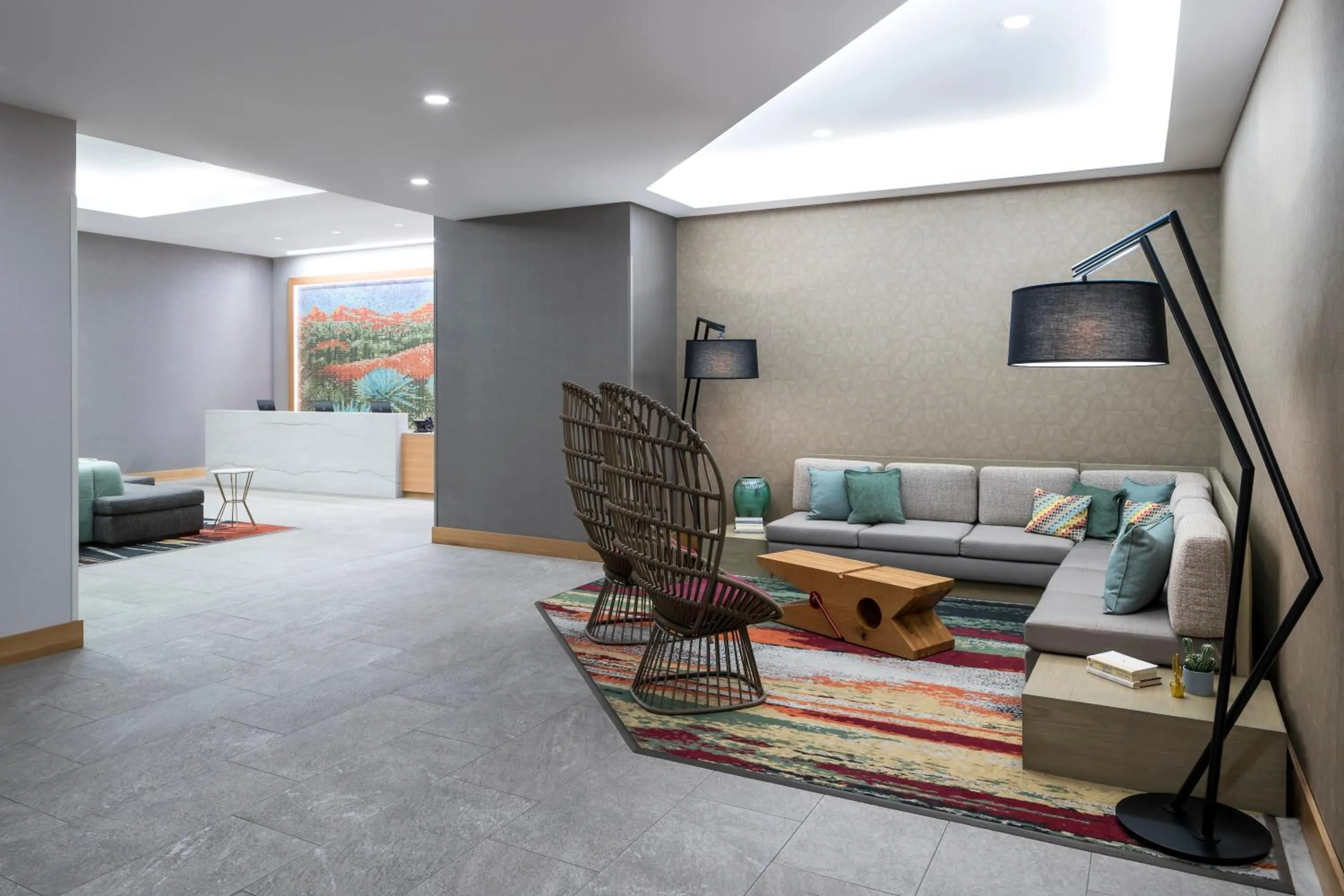 Lobby or reception in Hyatt Place Tempe Phoenix University