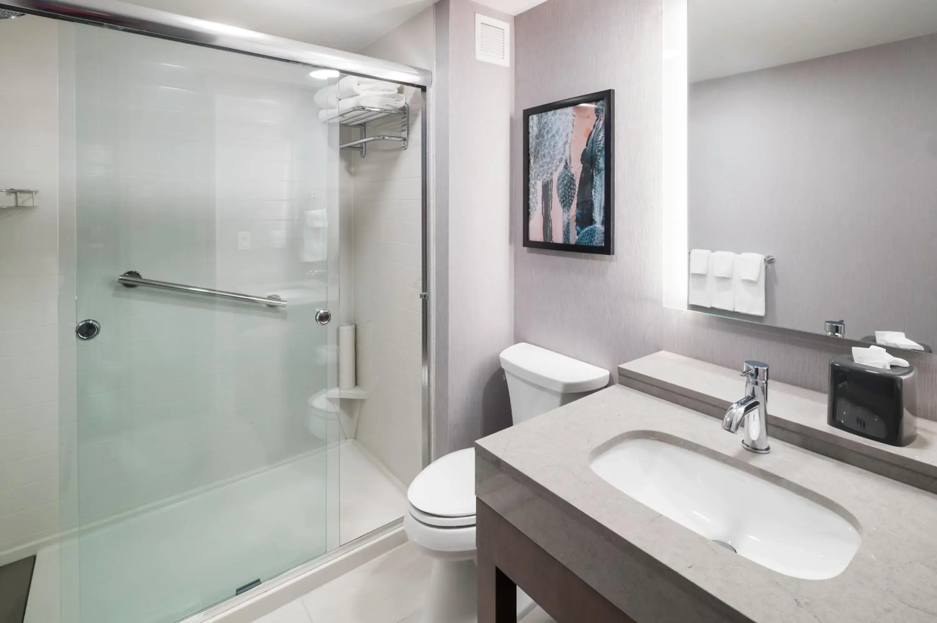 Bathroom in Hyatt Place Tempe Phoenix University Bathroom in Hyatt Place Tempe Phoenix University