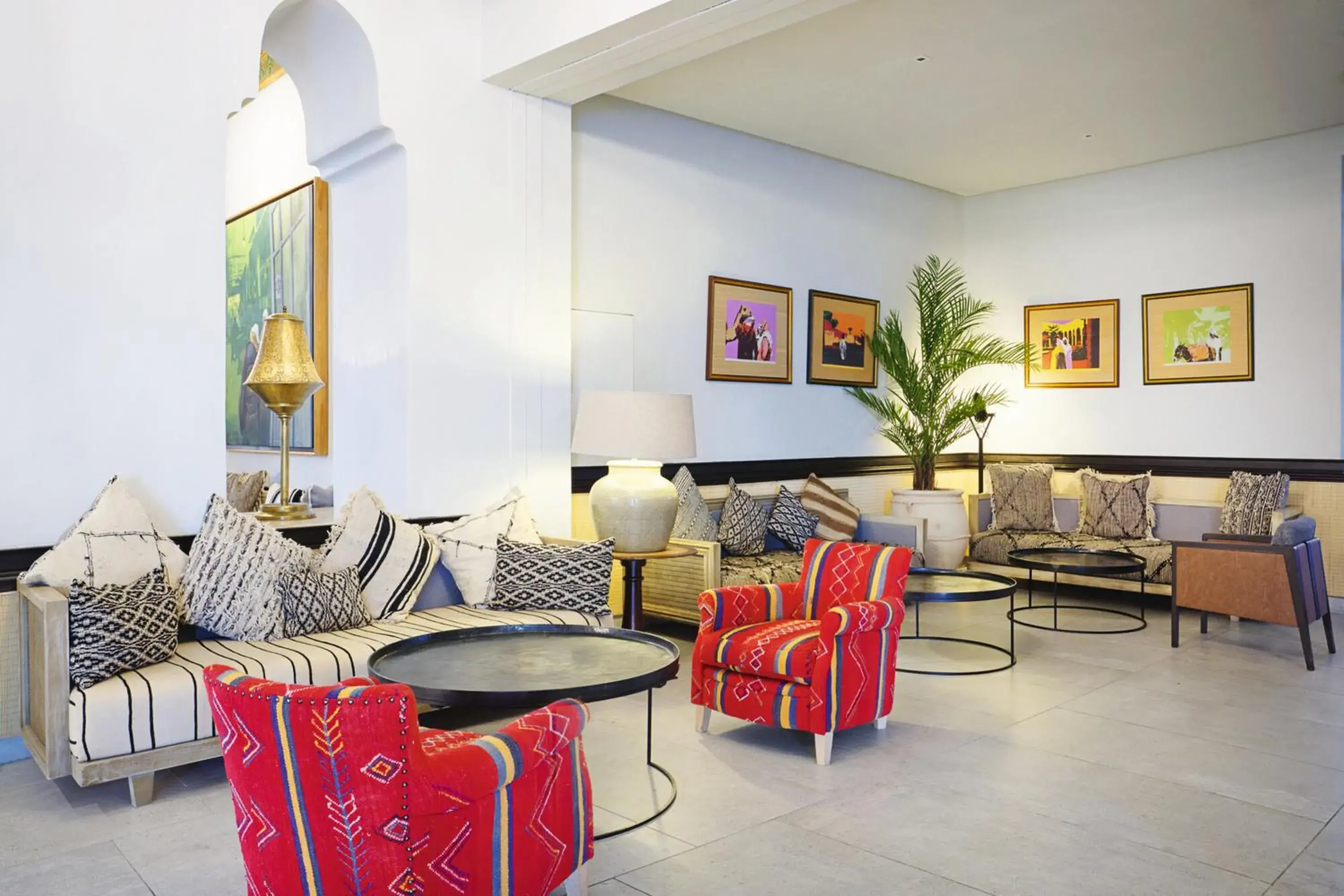 Living room in Hotel Riu Tikida Palmeraie - All Inclusive Living room in Hotel Riu Tikida Palmeraie - All Inclusive