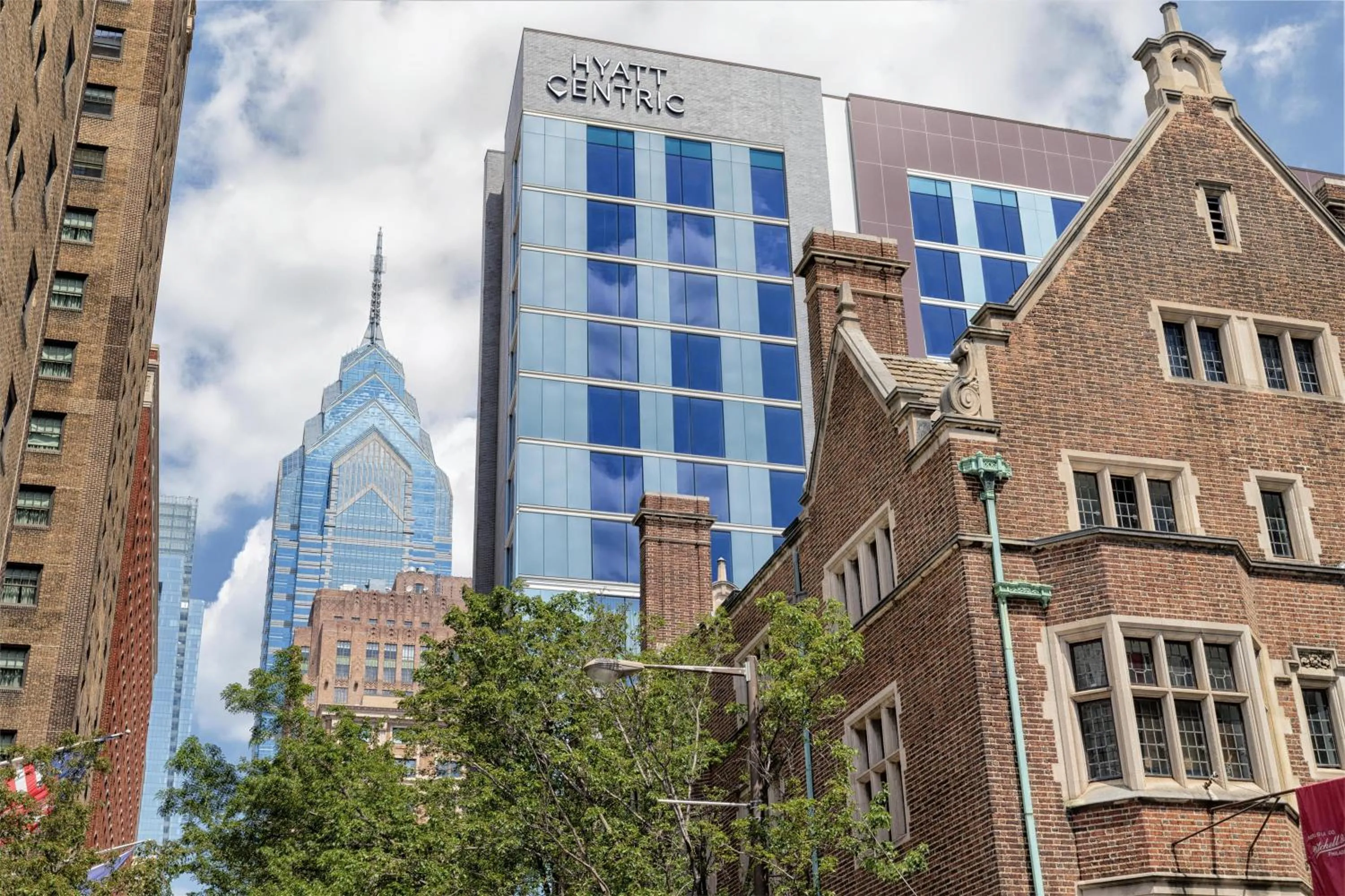 Property building in Hyatt Centric Center City Philadelphia