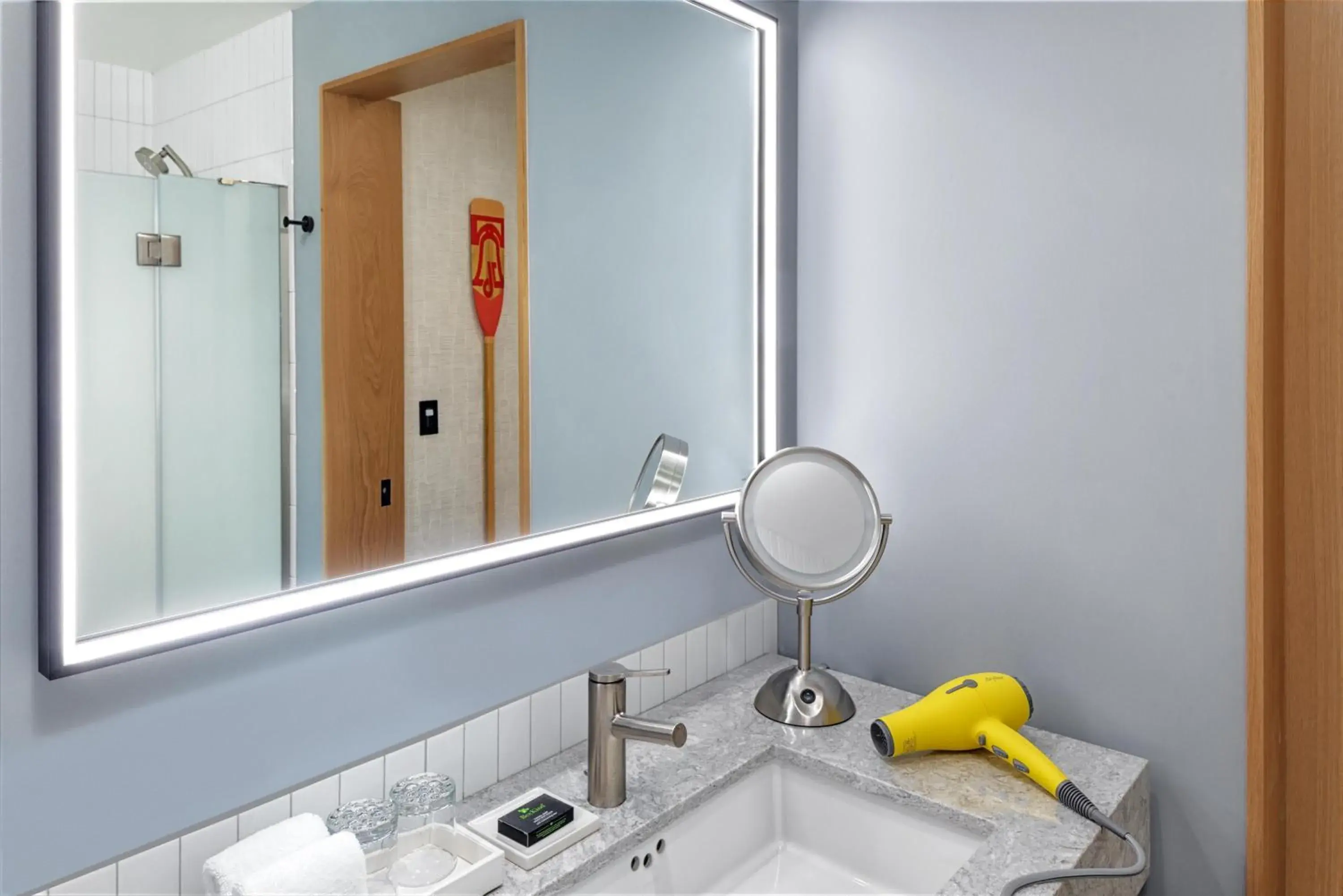 Bathroom in Hyatt Centric Center City Philadelphia Bathroom in Hyatt Centric Center City Philadelphia