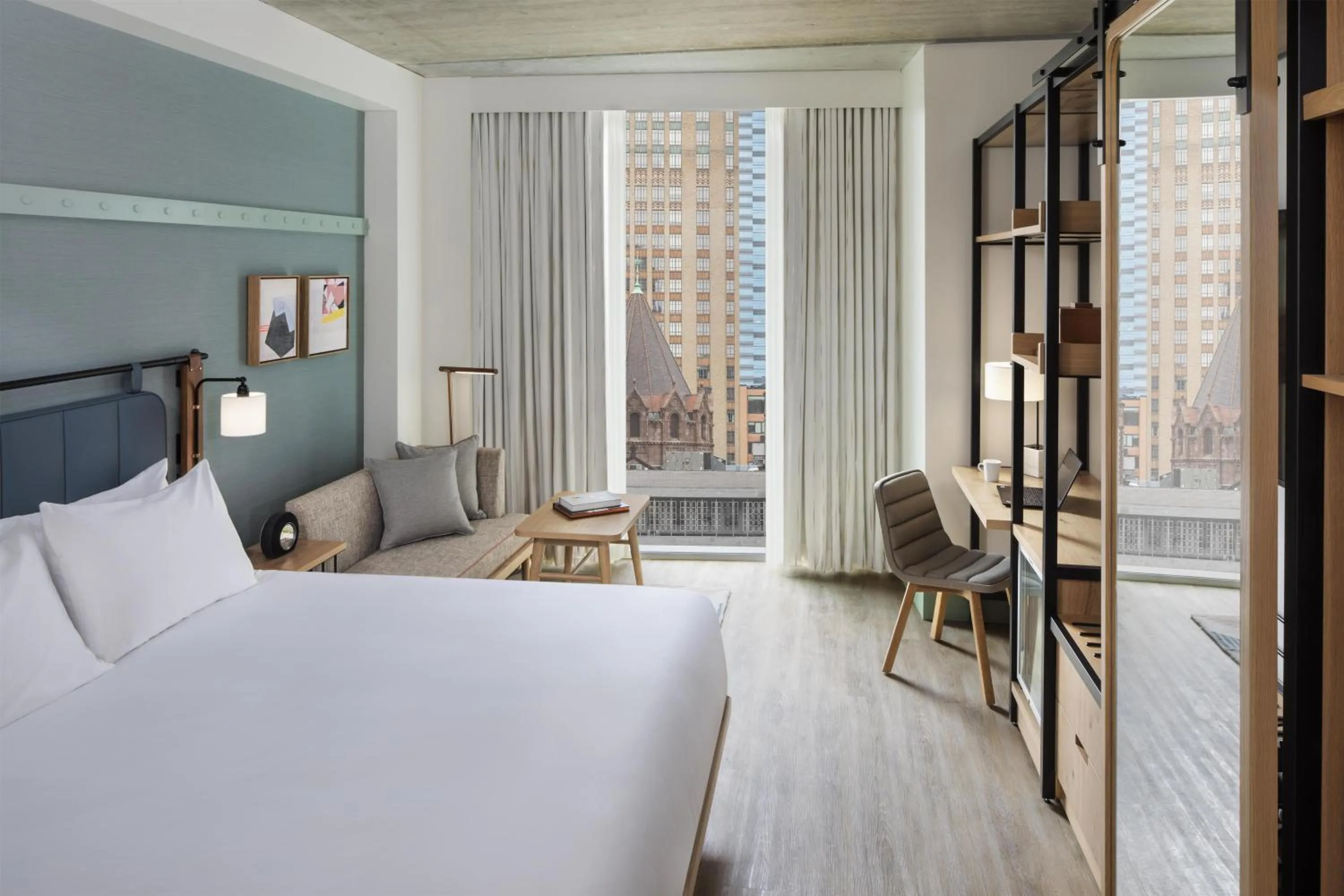Bedroom, Bed in Hyatt Centric Center City Philadelphia