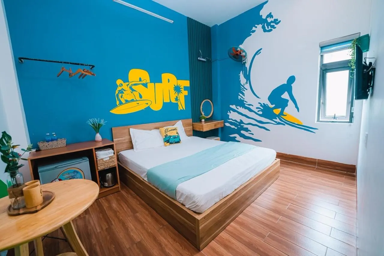Bed in Blossom Sea Homestay Quy Nhơn