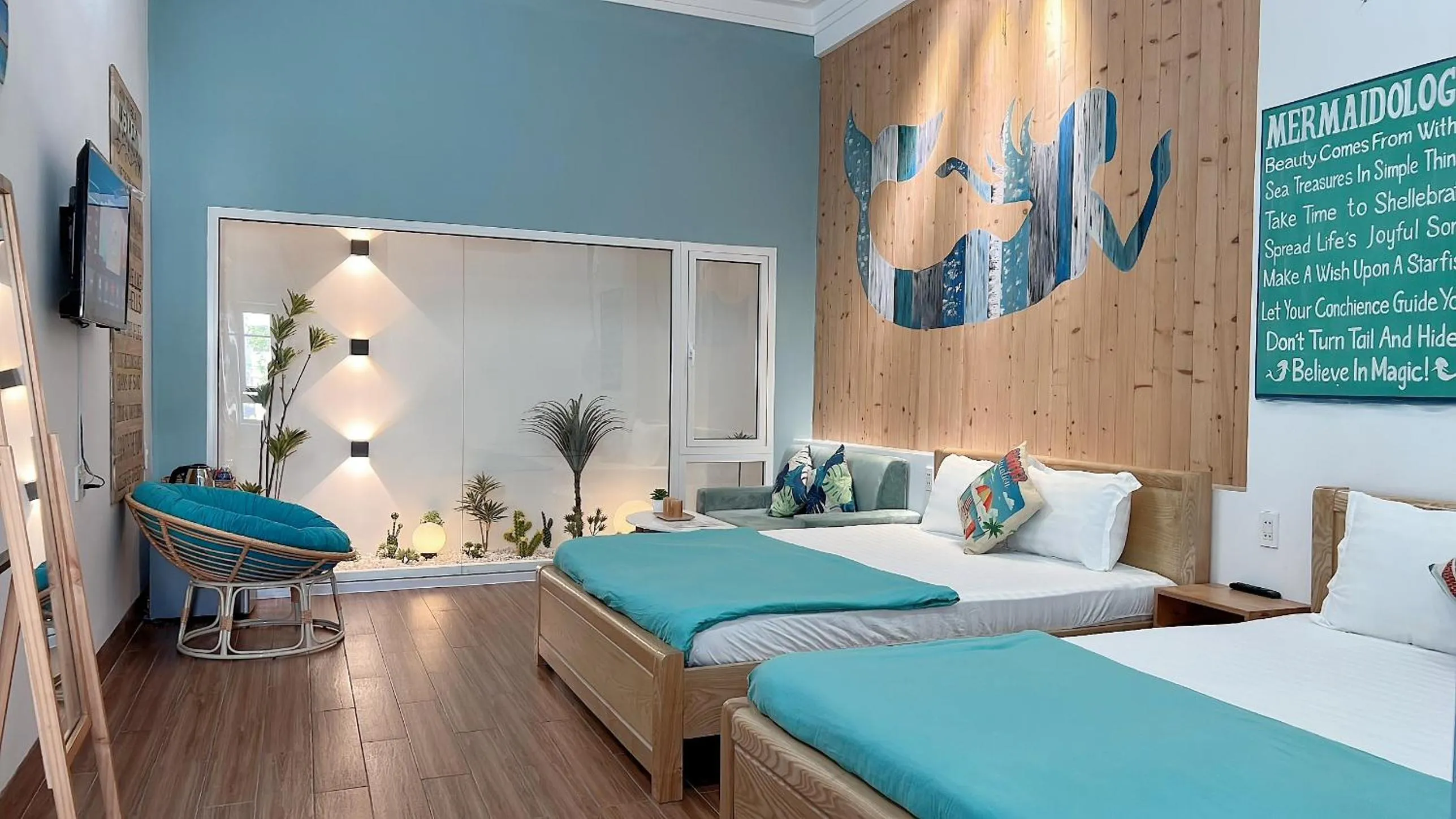 Bed in Blossom Sea Homestay Quy Nhơn