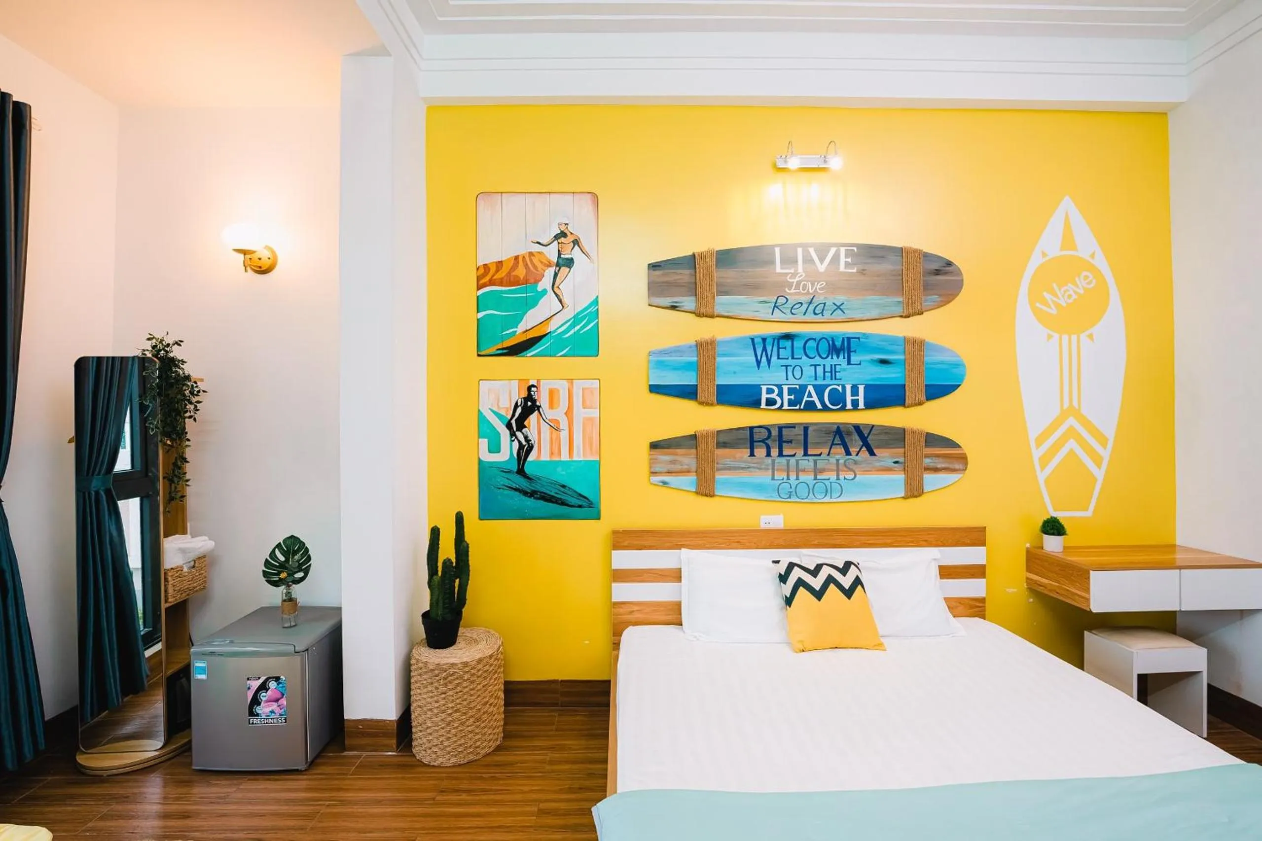 Bed in Blossom Sea Homestay Quy Nhơn