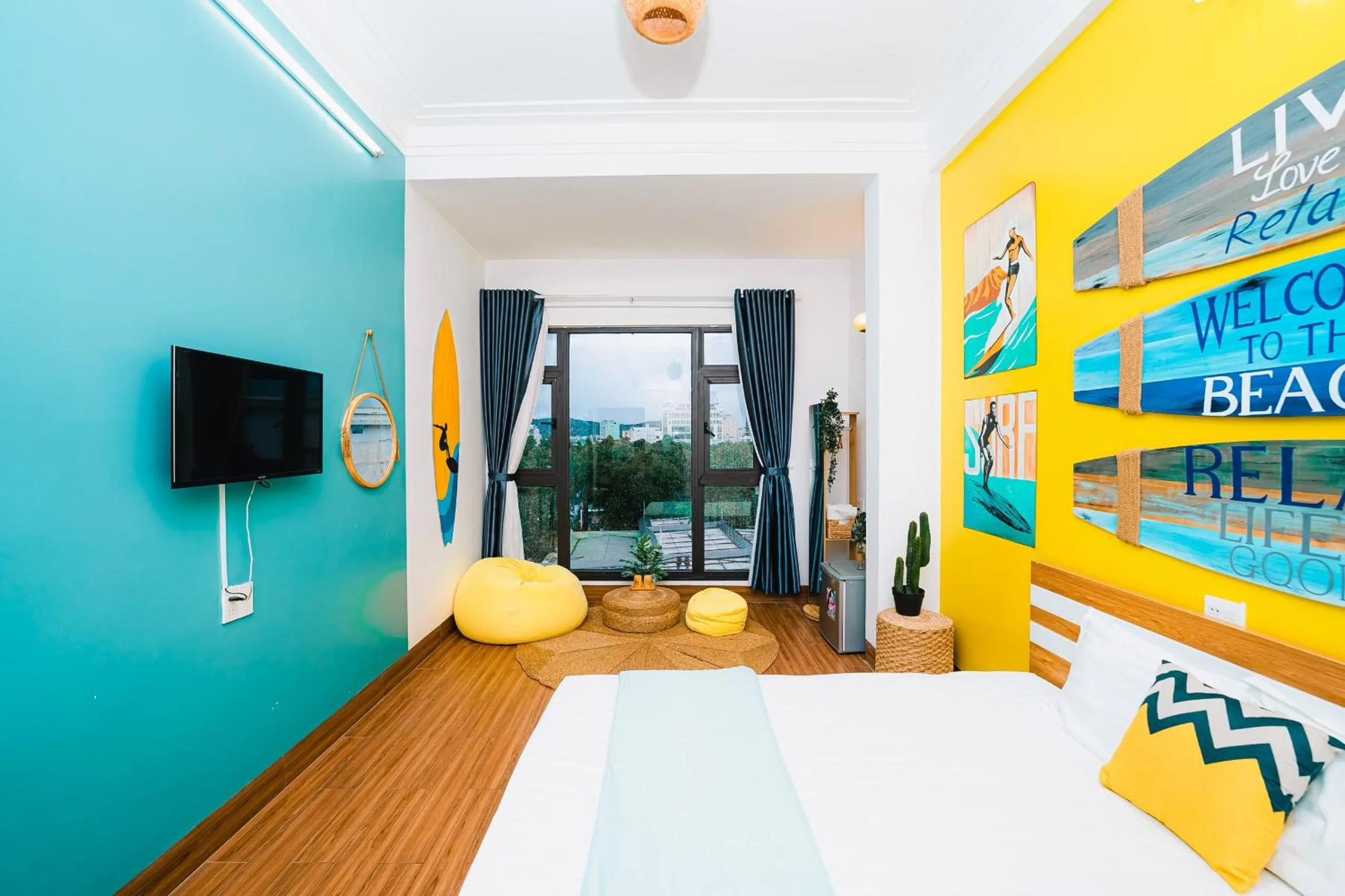 Bed in Blossom Sea Homestay Quy Nhơn