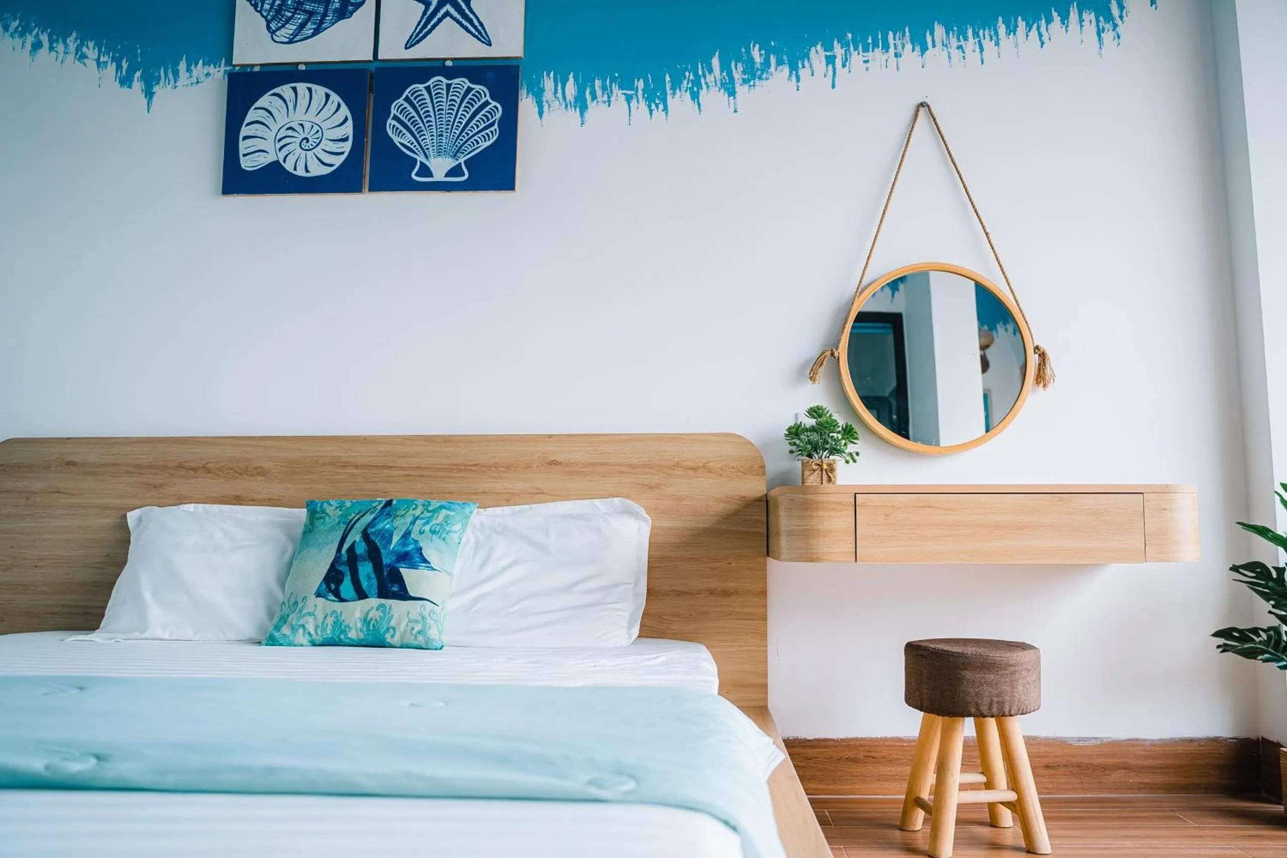 Bed in Blossom Sea Homestay Quy Nhơn