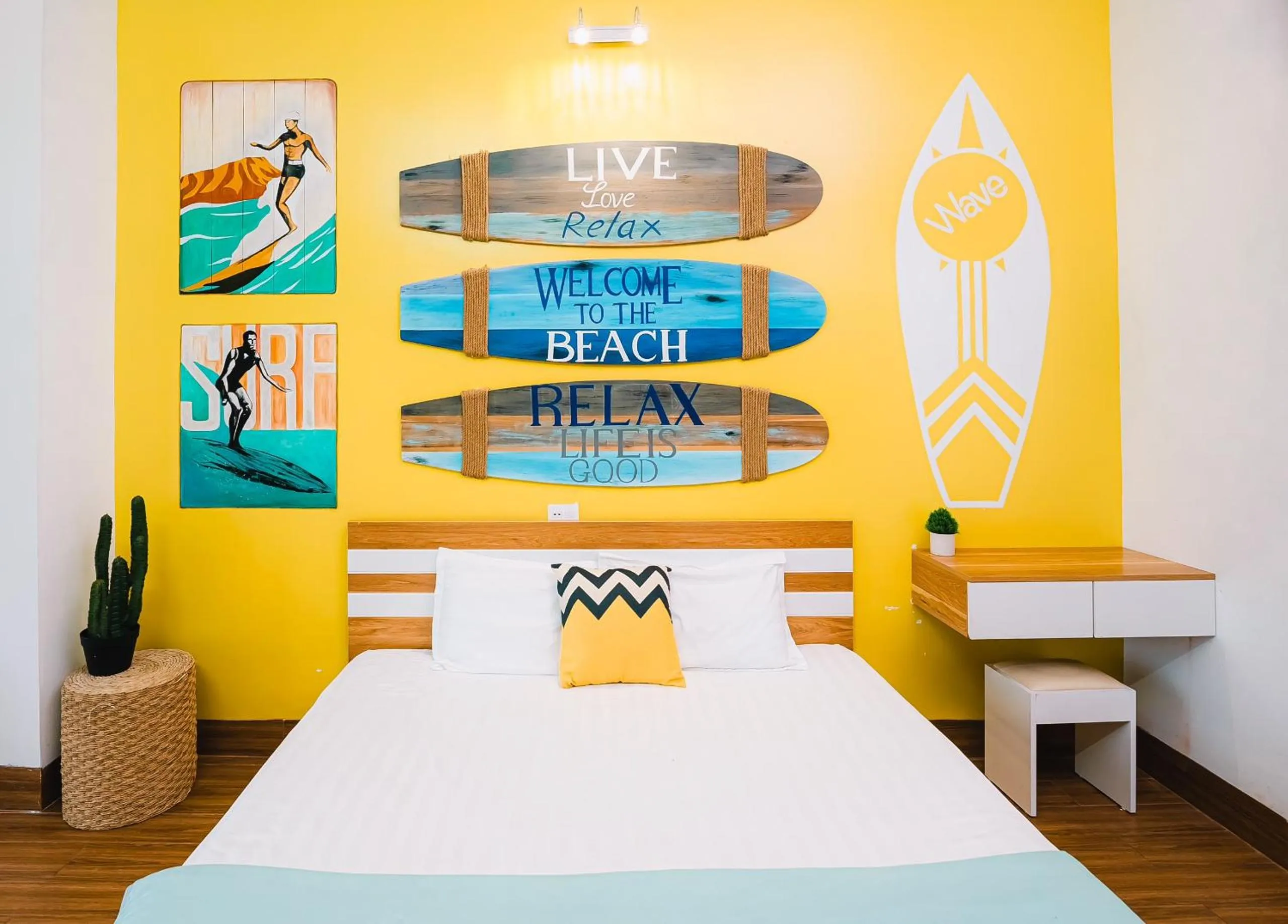 Bed in Blossom Sea Homestay Quy Nhơn