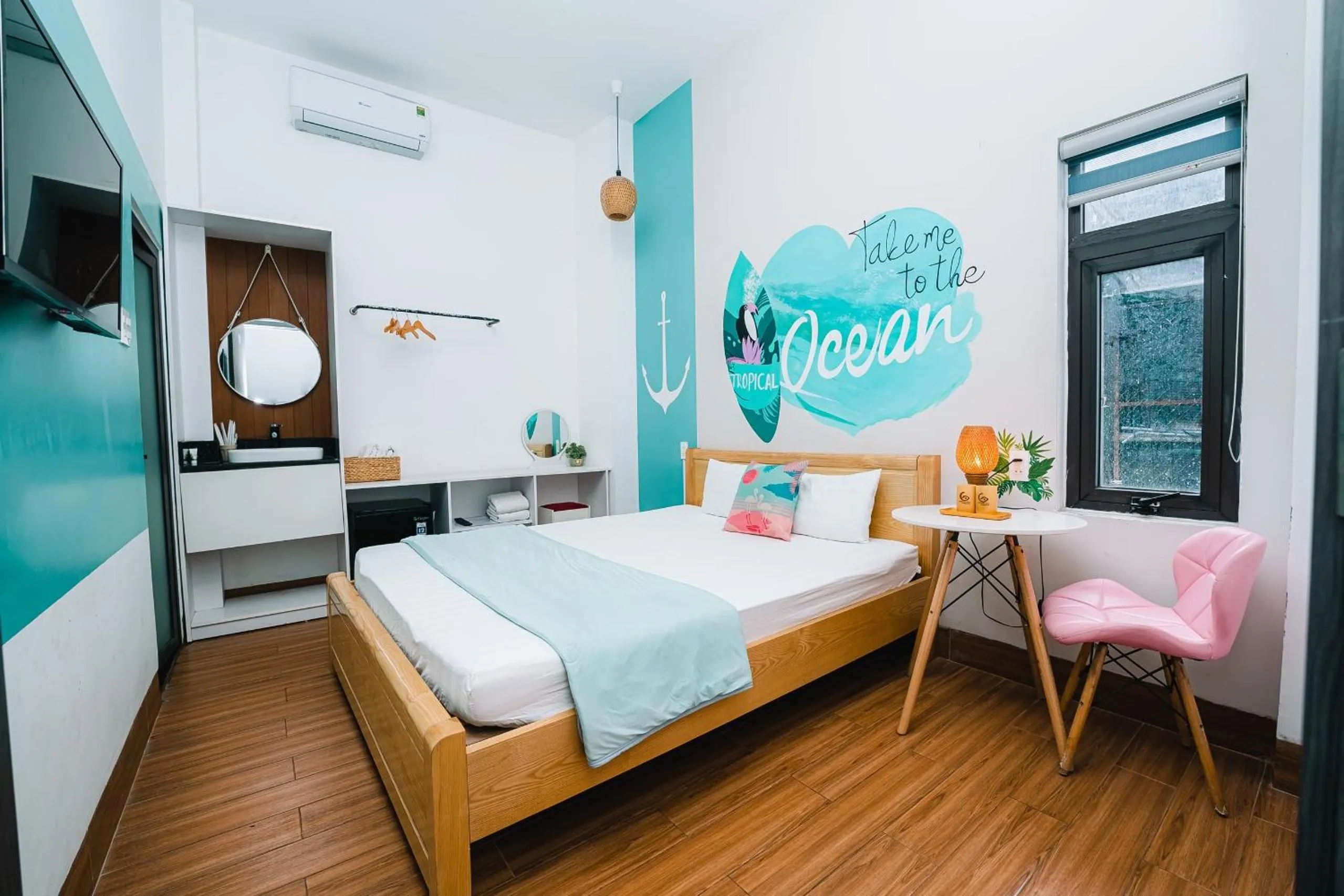 Bed in Blossom Sea Homestay Quy Nhơn