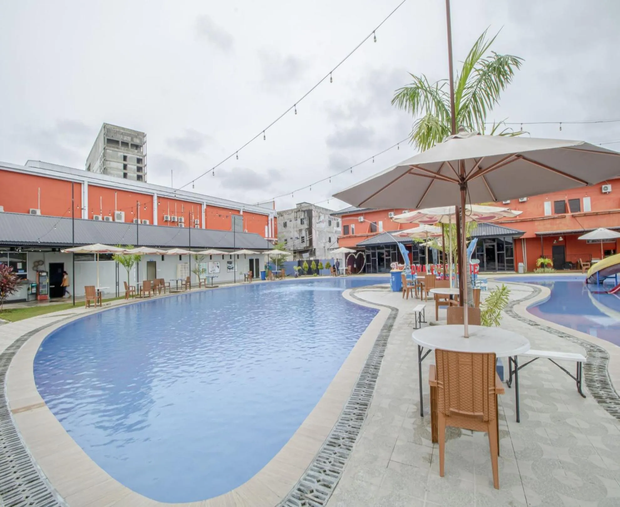 Swimming pool in Dna Fun Zone Pekanbaru