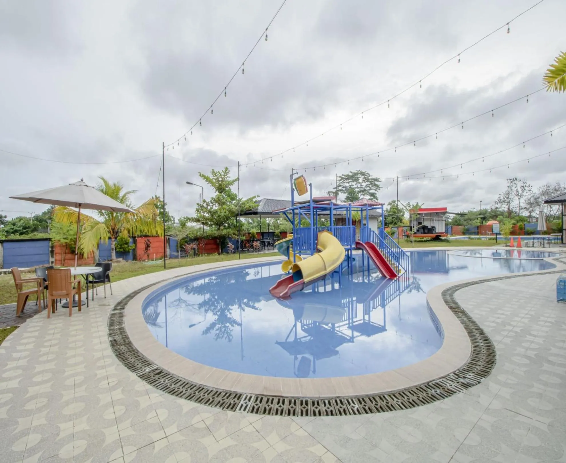 Aqua park in Dna Fun Zone Pekanbaru