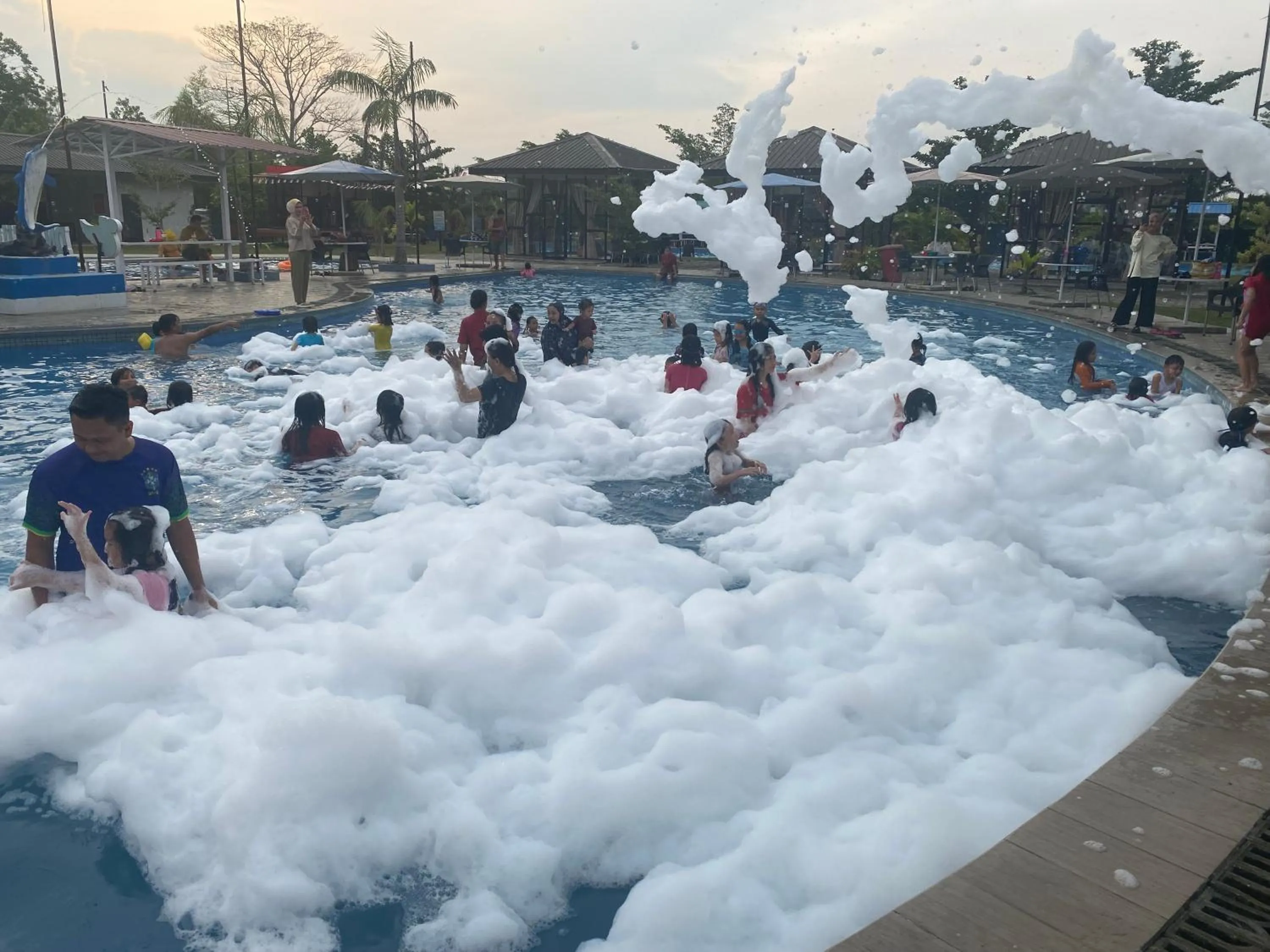 Aqua park in Dna Fun Zone Pekanbaru