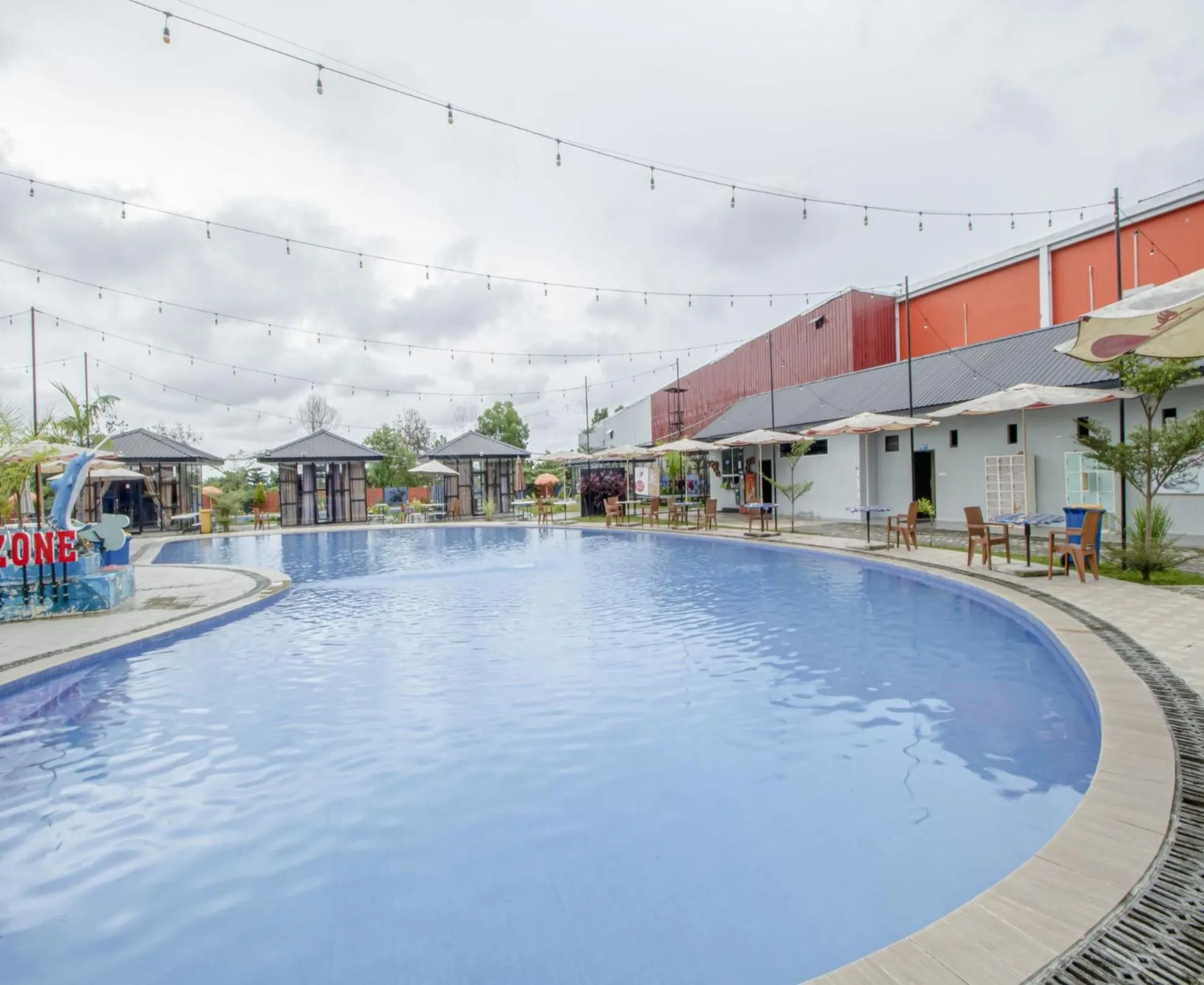 Swimming pool in Dna Fun Zone Pekanbaru