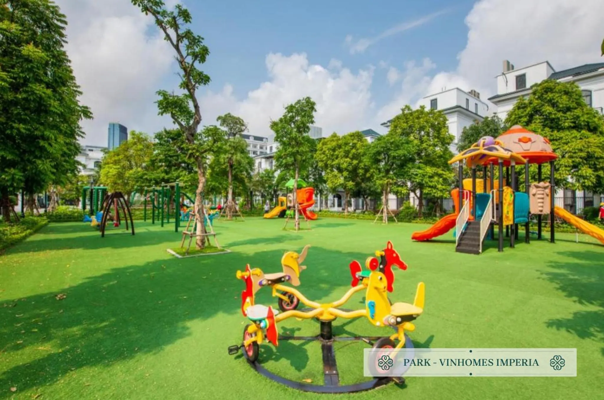 Children play ground in Merci Vinhomes Imperia Hai Phong