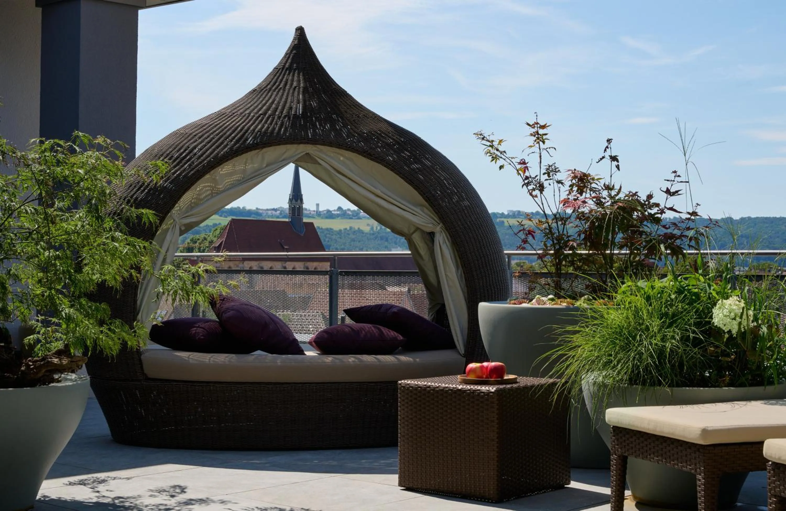 Balcony/Terrace in Leonardo Hotel Esslingen