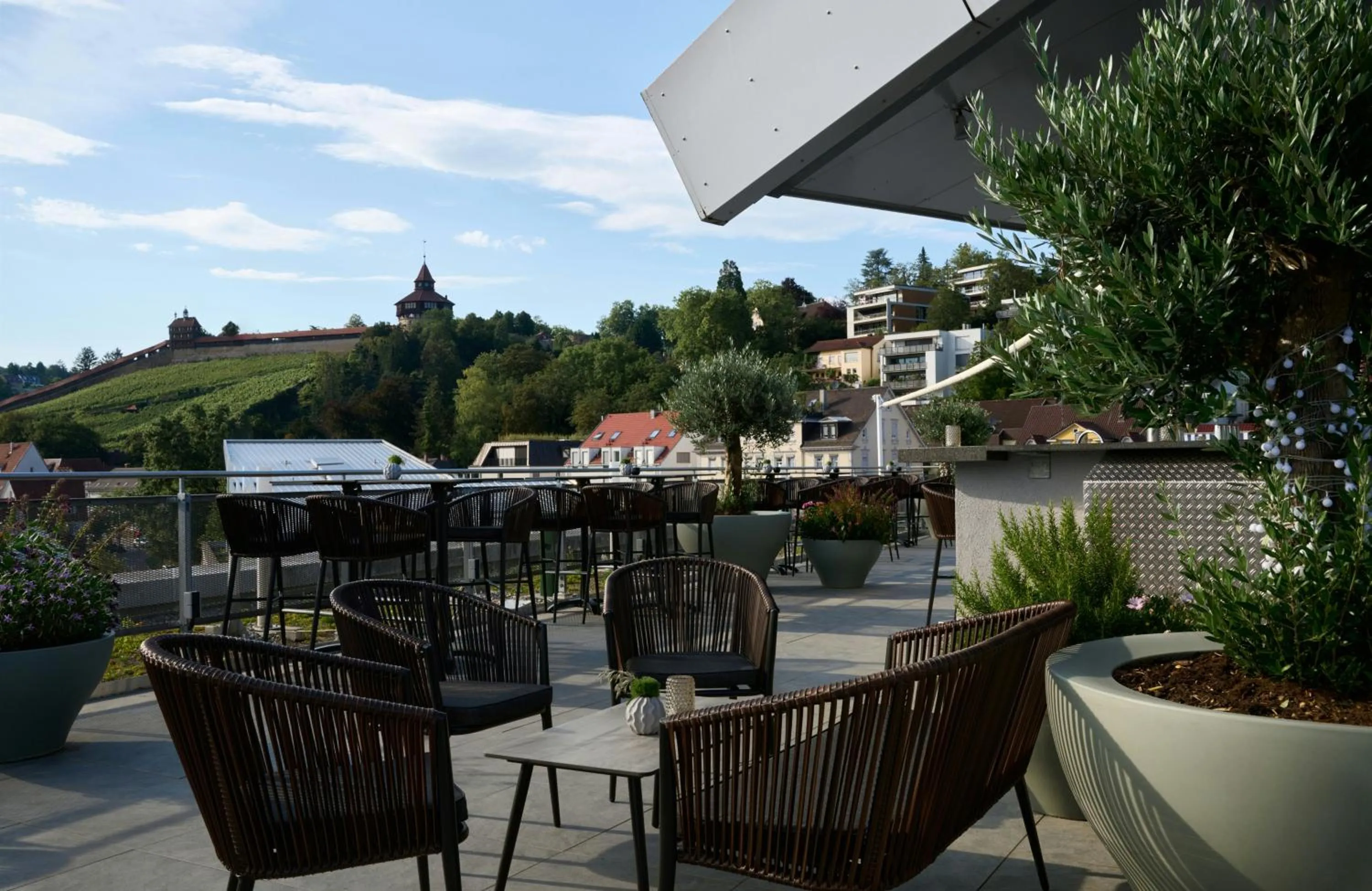 Balcony/Terrace in Leonardo Hotel Esslingen