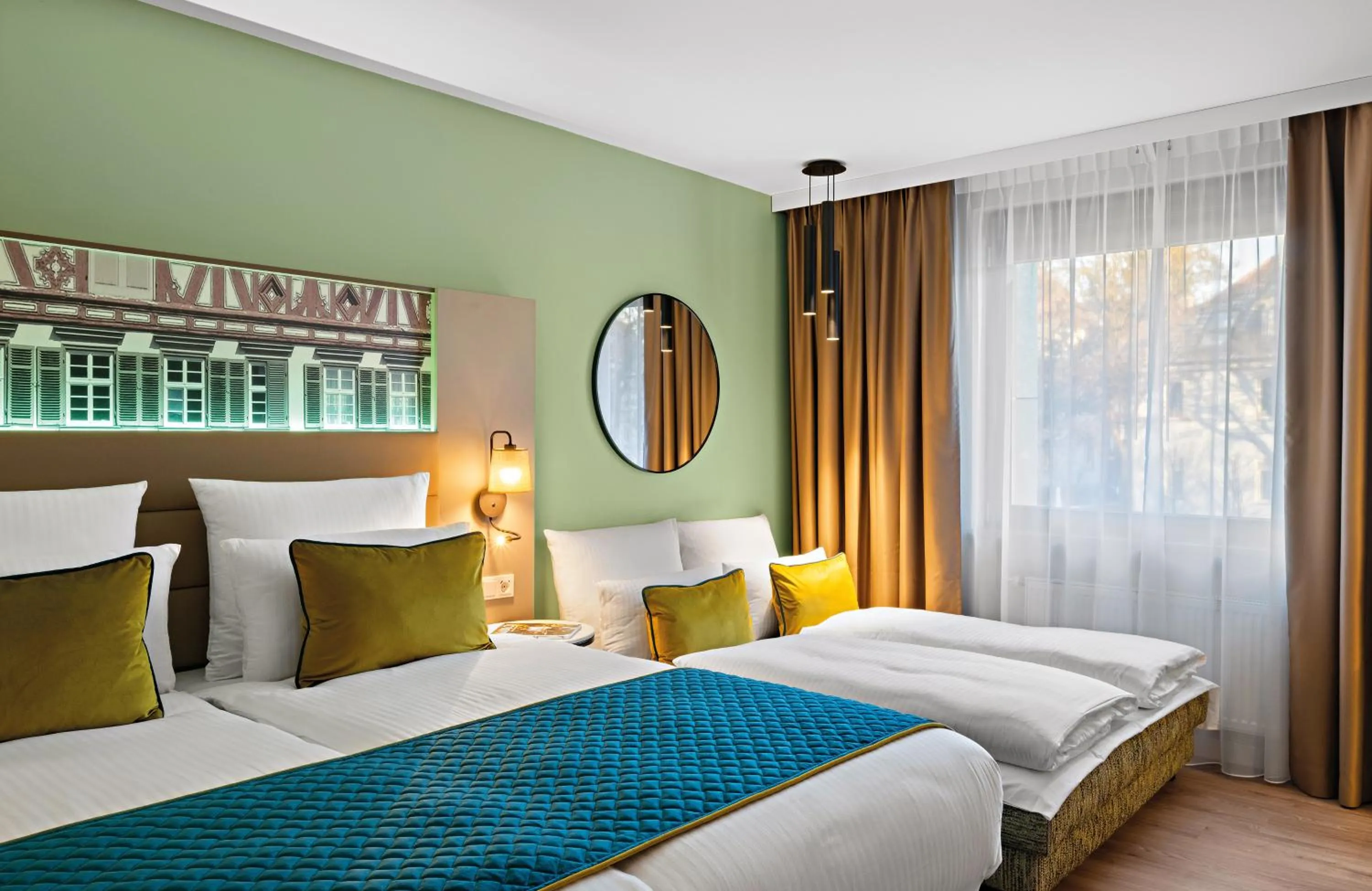 Bed in Leonardo Hotel Esslingen