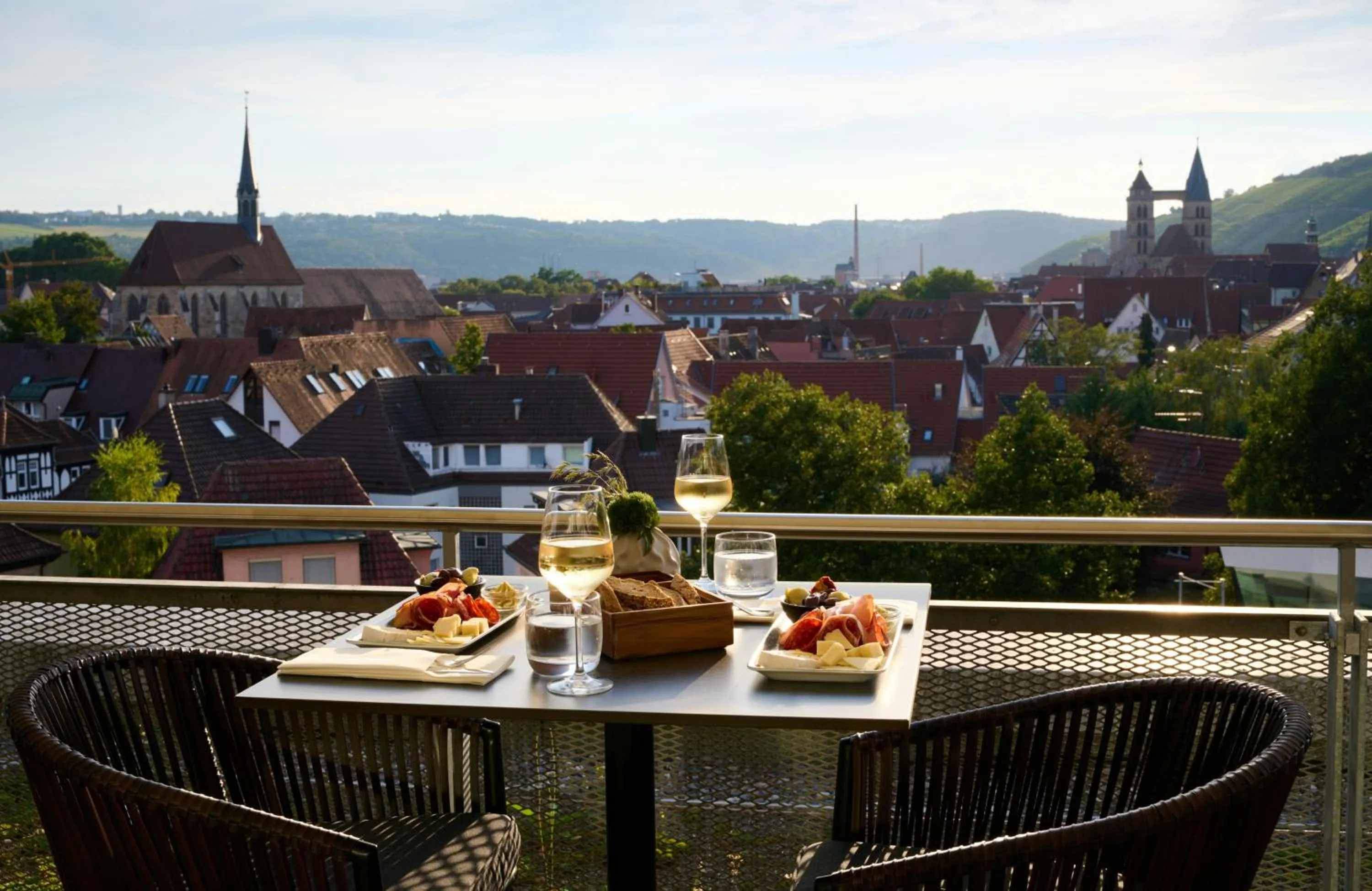 Balcony/Terrace in Leonardo Hotel Esslingen