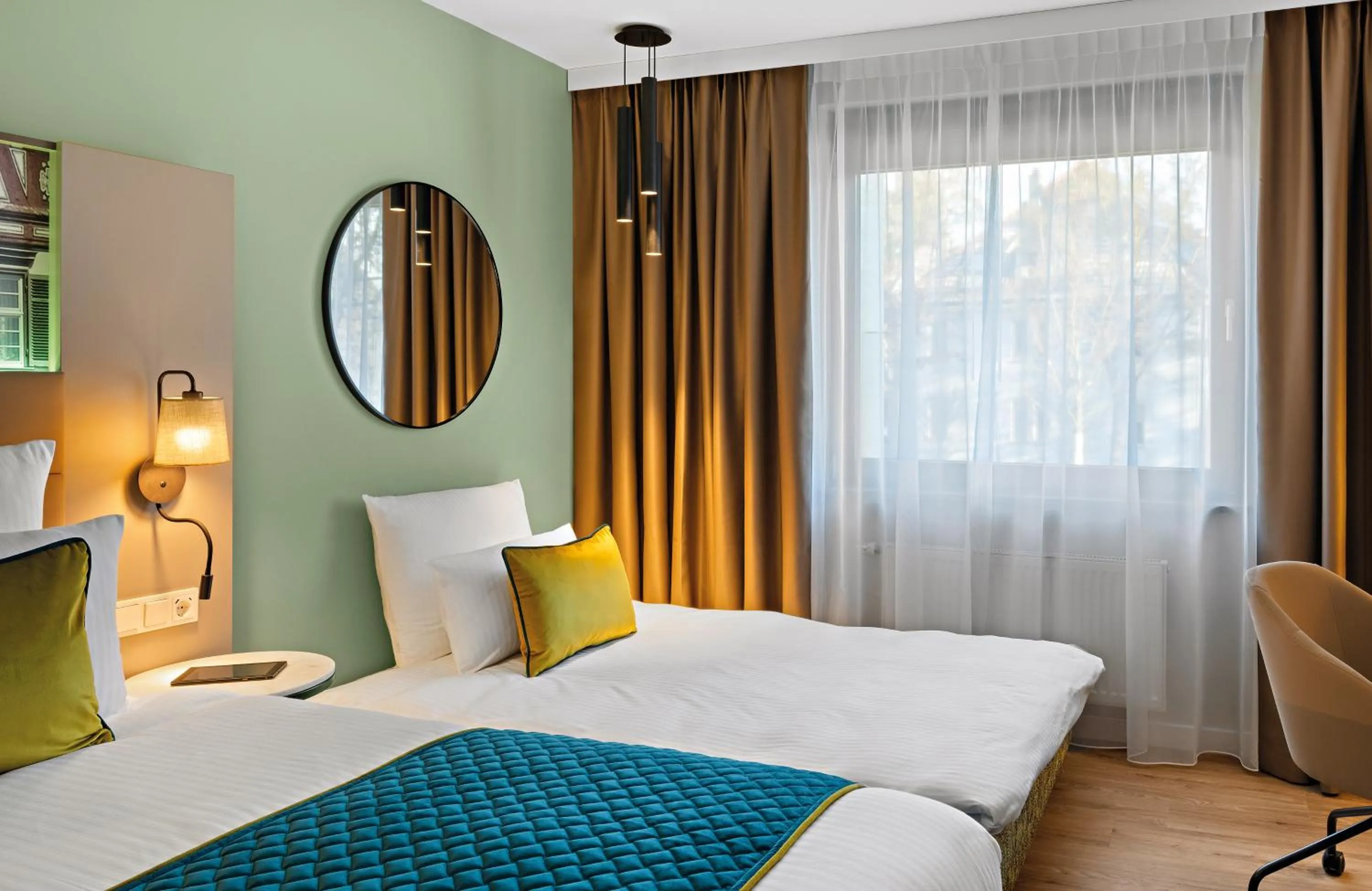 Bed in Leonardo Hotel Esslingen