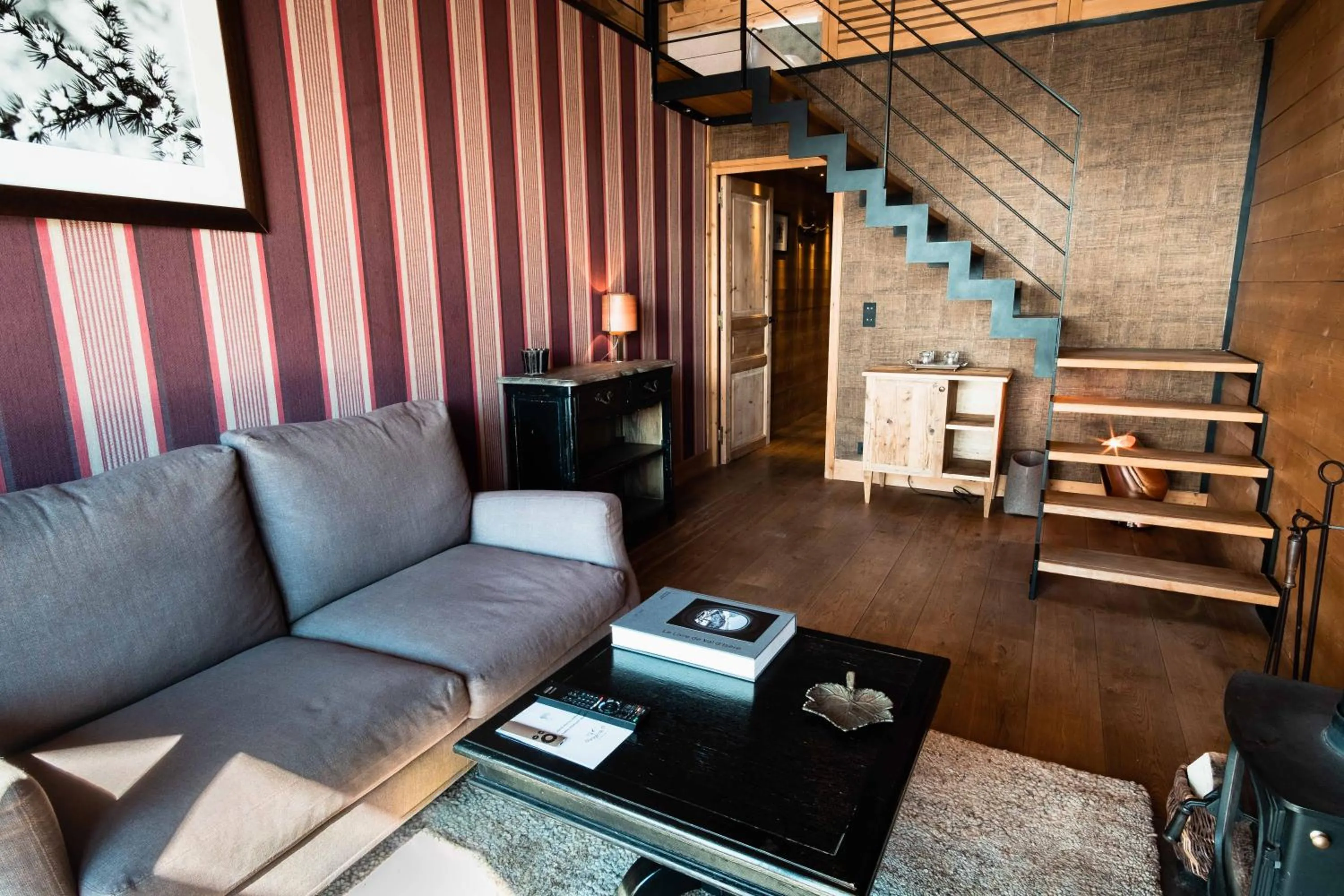 Living room in Hôtel LE BLIZZARD