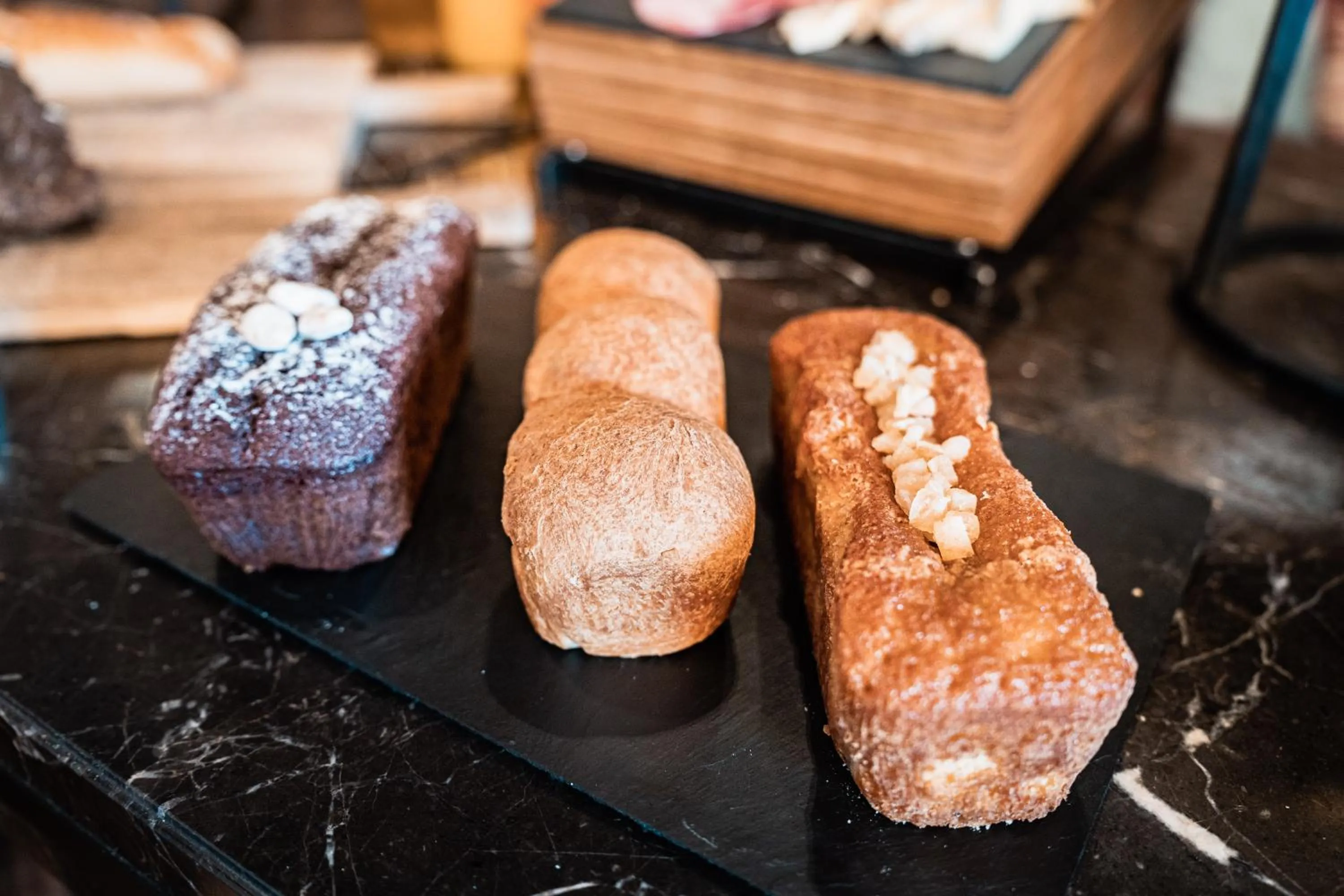 Breakfast in Hôtel LE BLIZZARD