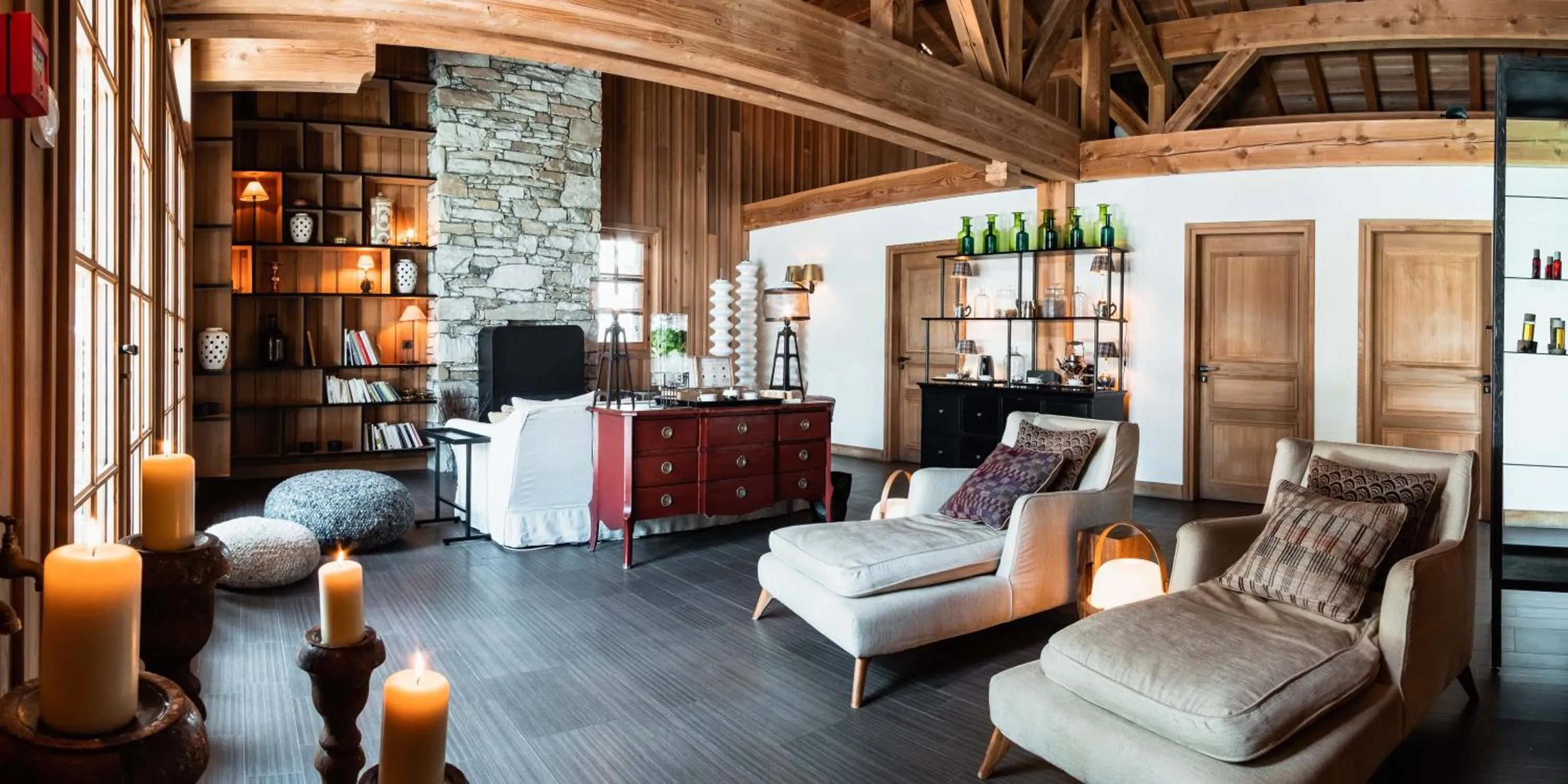 Spa and wellness centre/facilities in Hôtel LE BLIZZARD