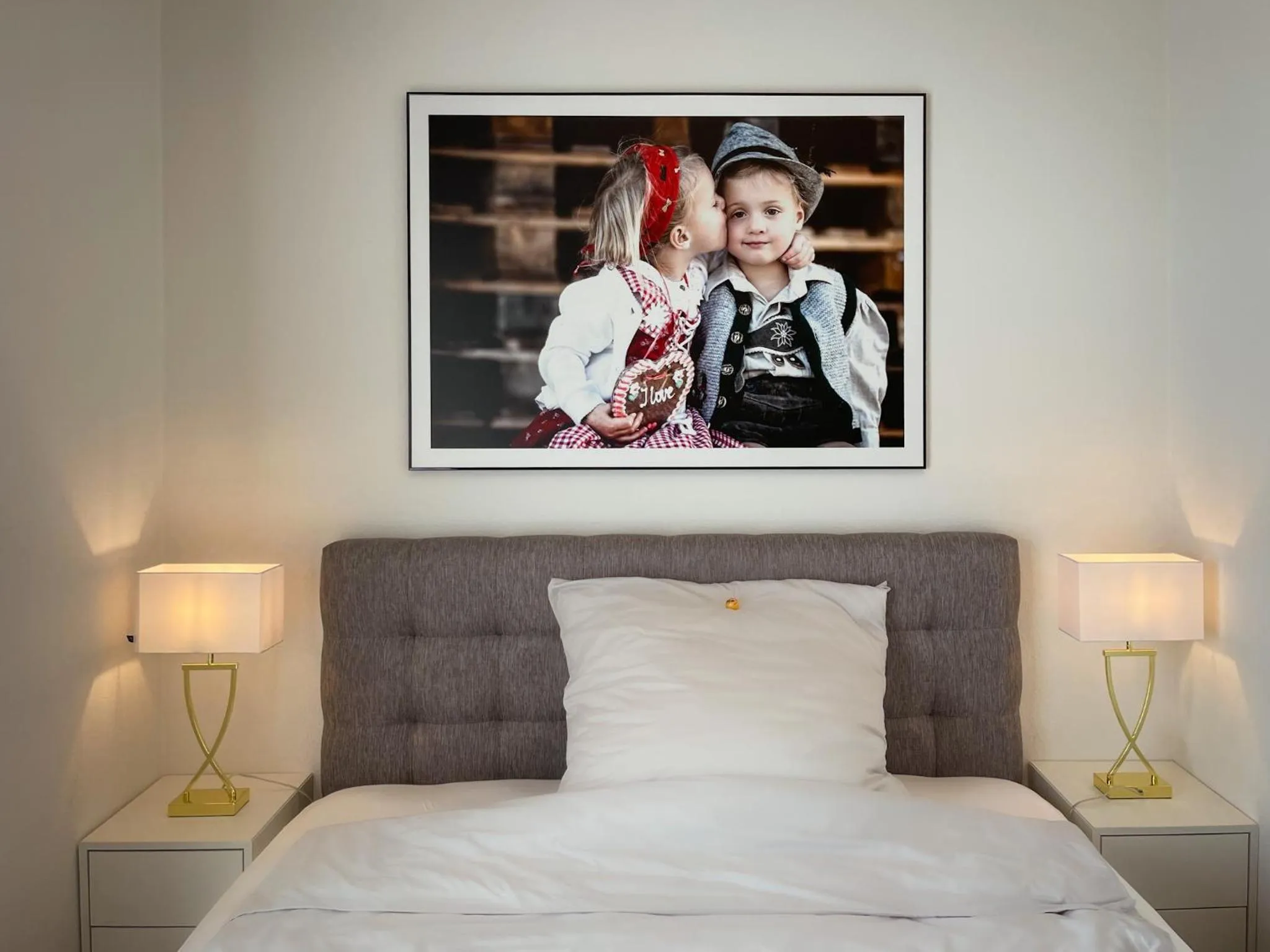 Bed in Landhaus zu Kürenberg