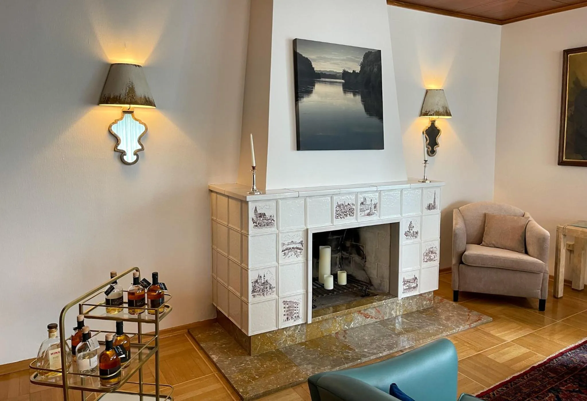 flat iron in Landhaus zu Kürenberg