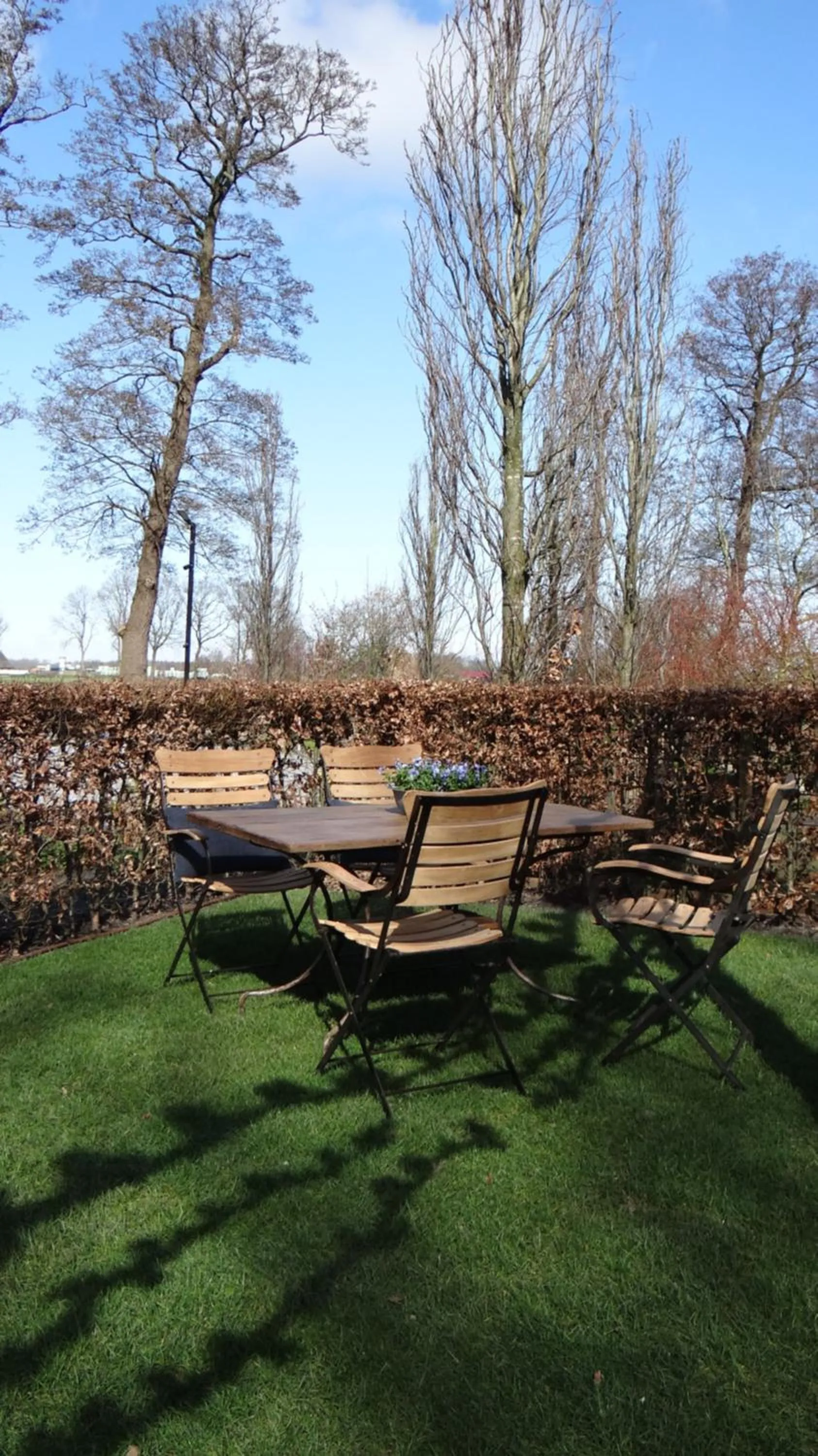 Garden in Bed & Breakfast De Oude Heerd