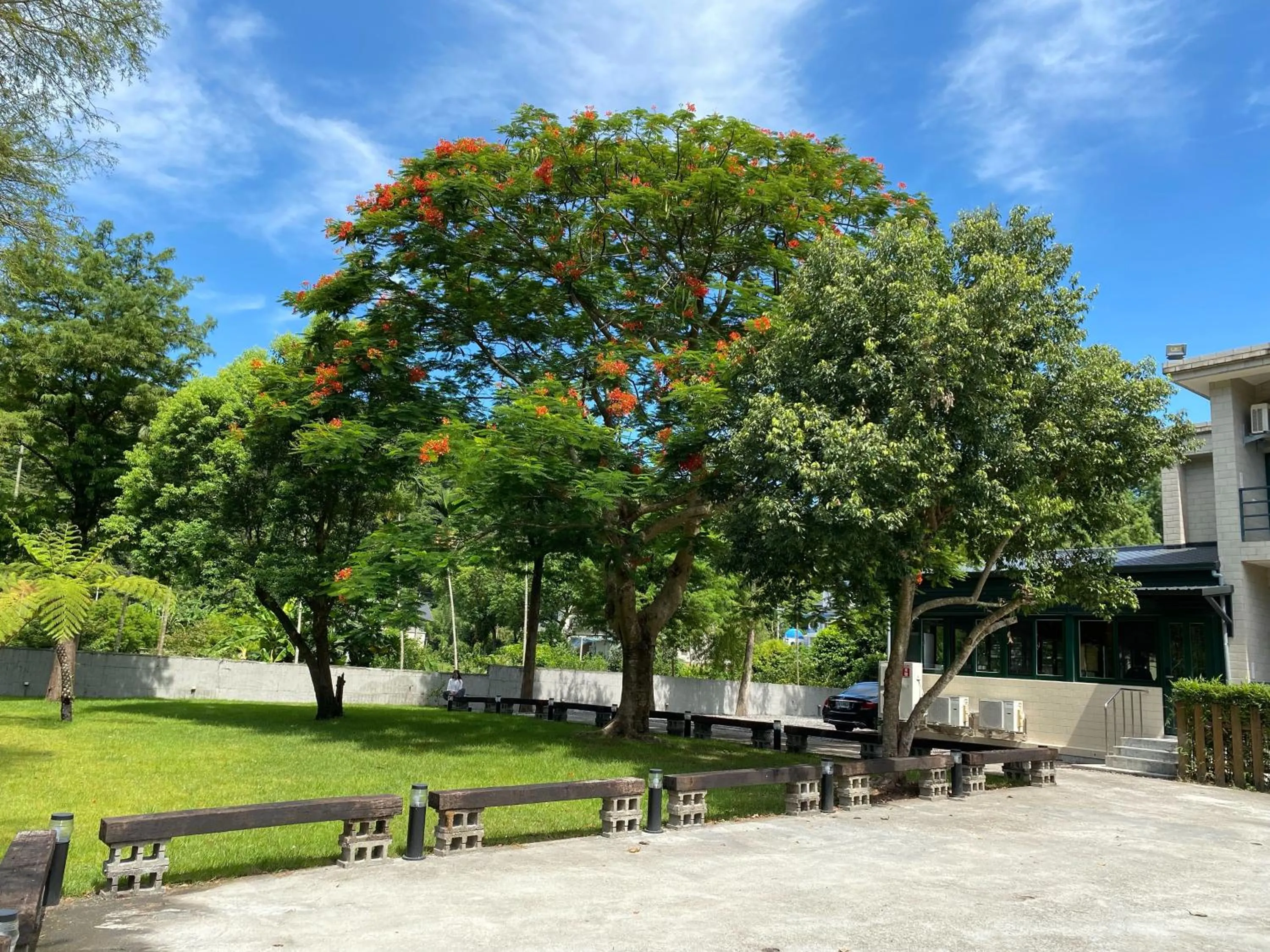 Patio in Hinoki House